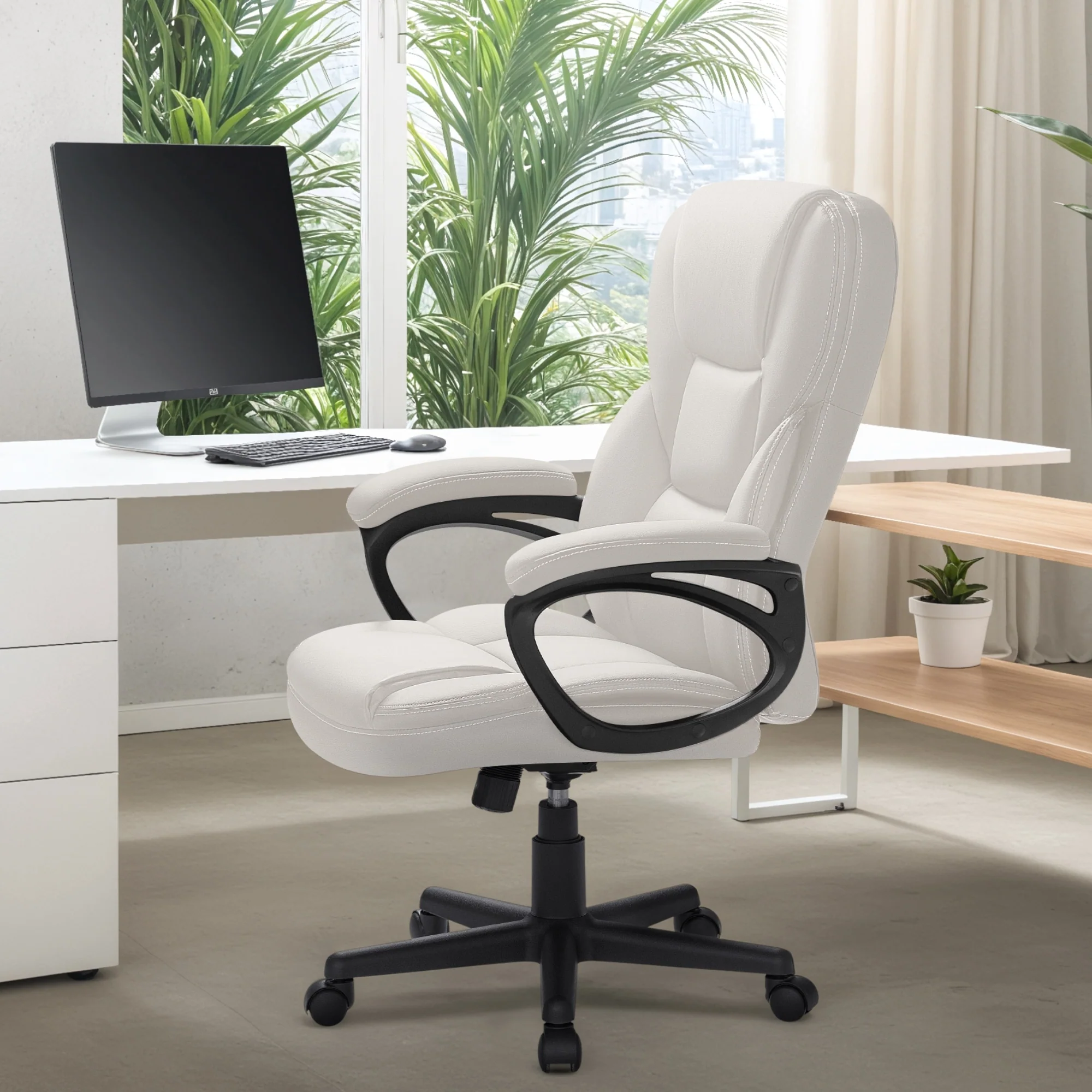High Back Executive Office Chair, Ergonomic Computer Desk Chair for Home and Office - Image 12