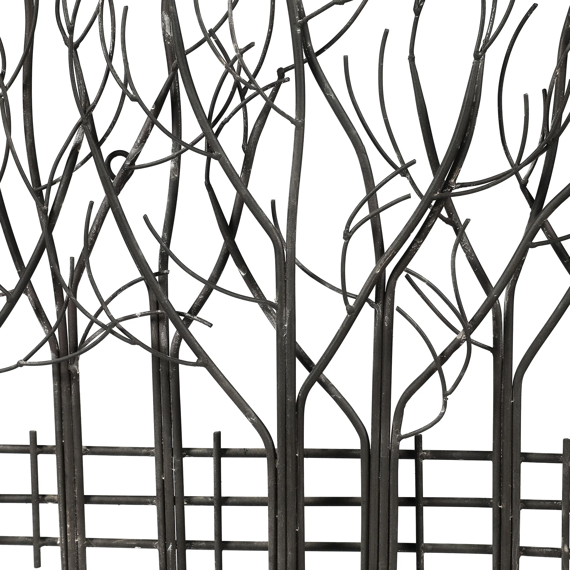 Black Metal Tree Wall Decor, Modern Forest Design Wall Art Sculpture for Living Room, Bedroom and Home Decoration - Image 11