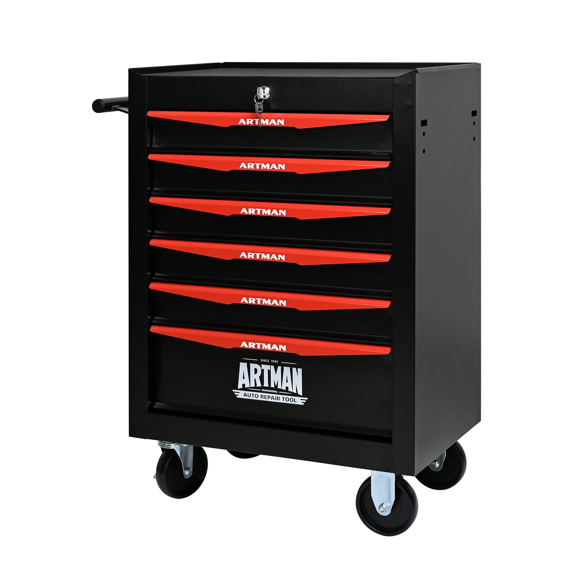 ARTMAN 20" 5-Drawer Rolling Metal Tool Chest Cabinet,Steel Tool Storage Box Organizer for Garage Workshop Warehouse - Image 39