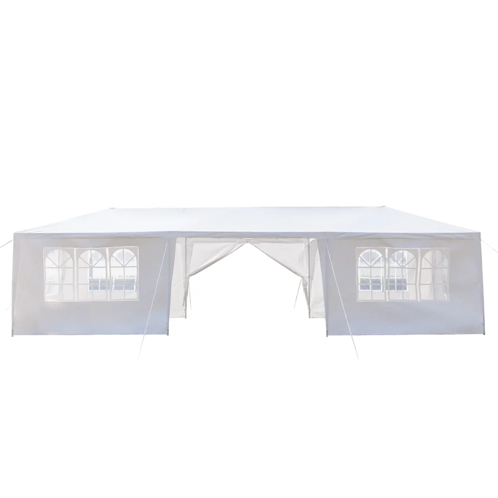 10'x30' Canopy Tents for Outside, Waterproof Outdoor Gazebo BBQ Shelter Pavilion with 8 Removable Sidewalls, for Party Wedding Catering Gazebo Garden Beach Camping Patio, S10188 - Image 9