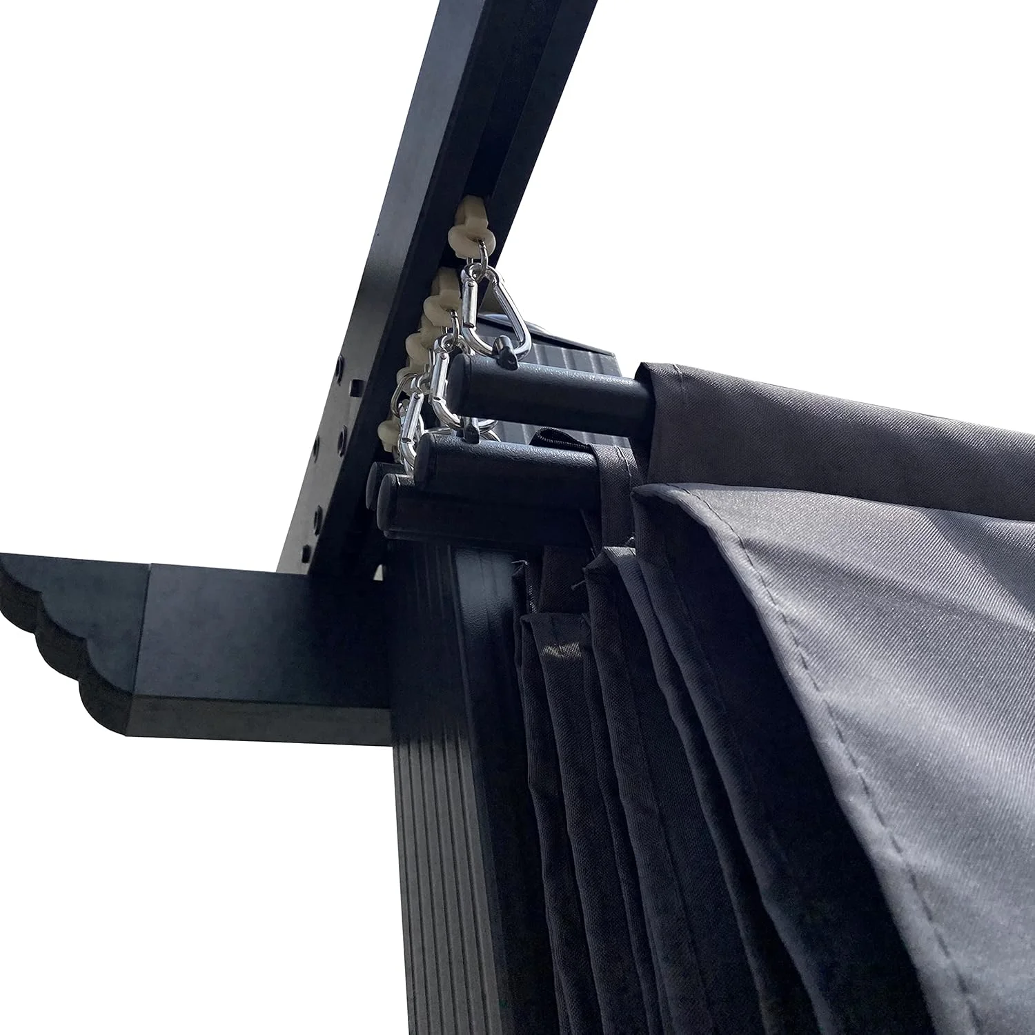 Outdoor Patio Pergola Replacement Canopy Top Cover Gazebo Replacement Shade Cover (Gray-for 13x10 Ft Pergola Frame) - Image 6