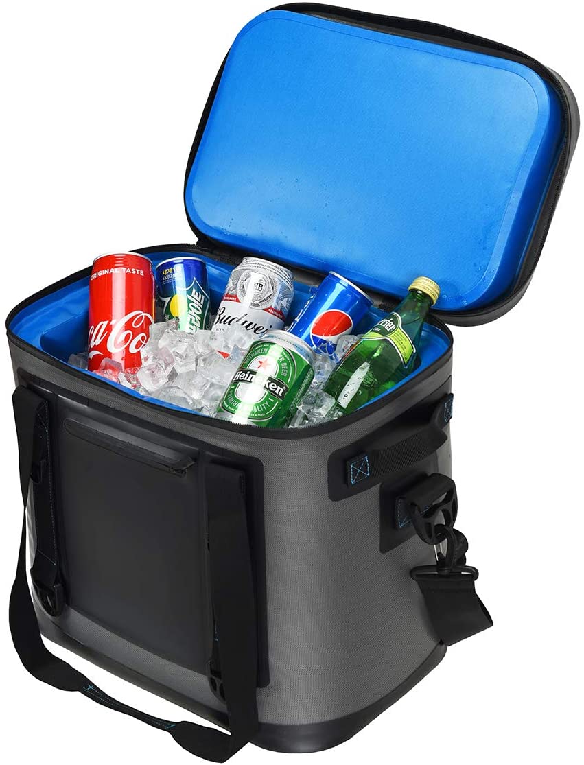 30-Can Portable Cooler Bag, Insulated Soft-Sided Cooler for Camping - Image 2