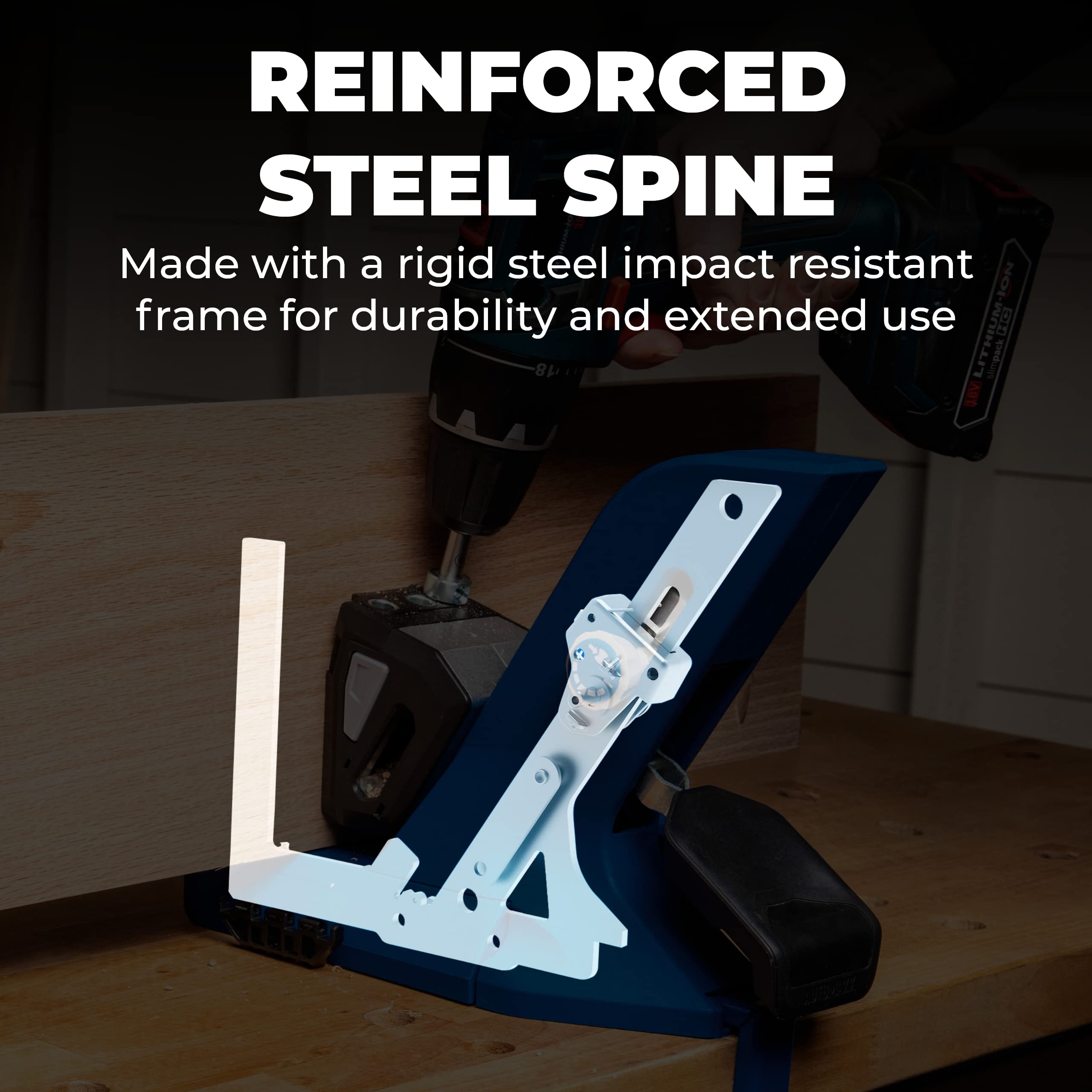 Pocket-Hole Jig 720PRO - Includes Durable Pocket-Hole Screws - Image 4