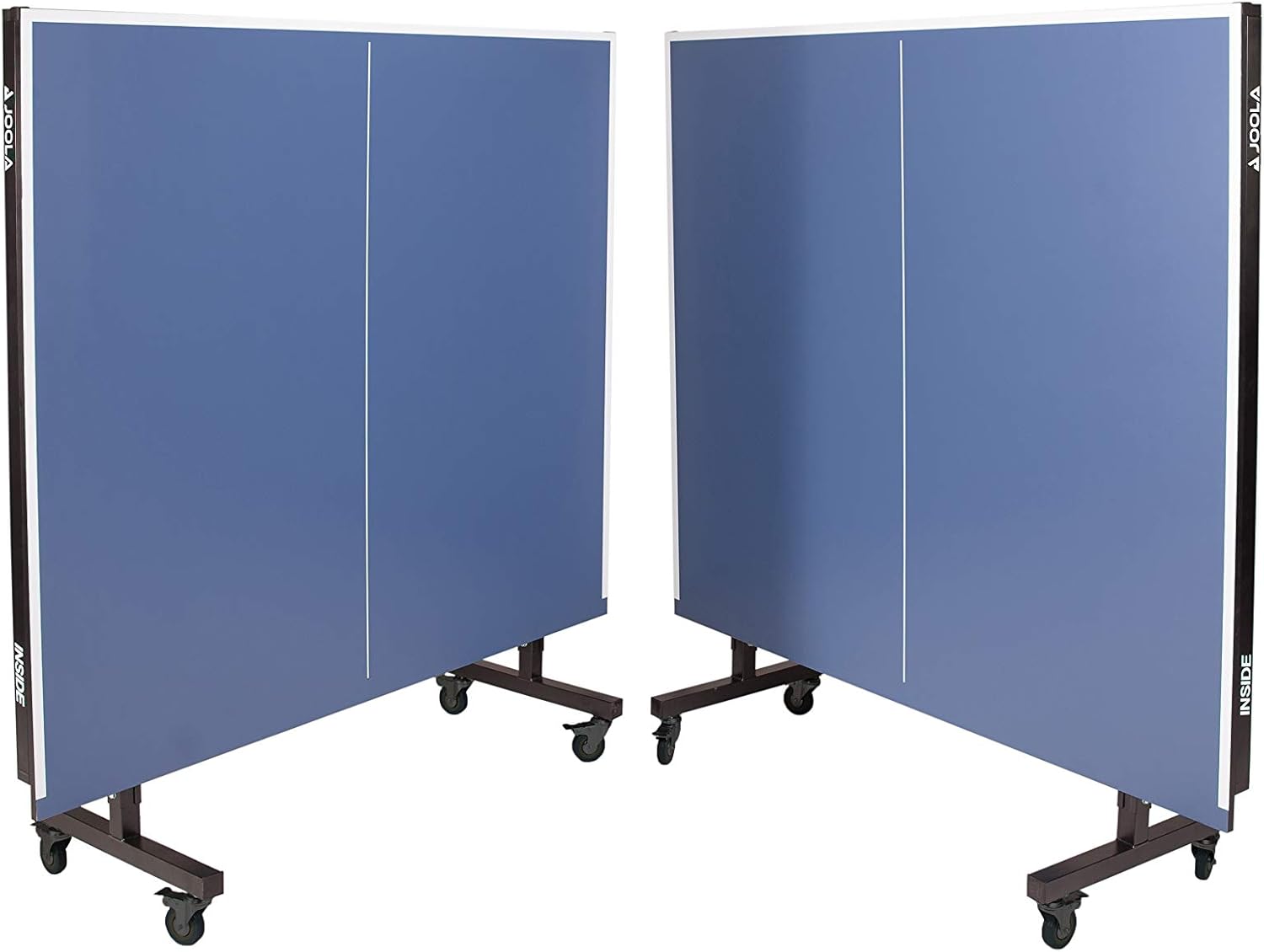 Indoor Ping Pong Table with MDF Surface, Quick-Clamp Net Set, Foldable Design and Single-Player Playback Mode - Image 6