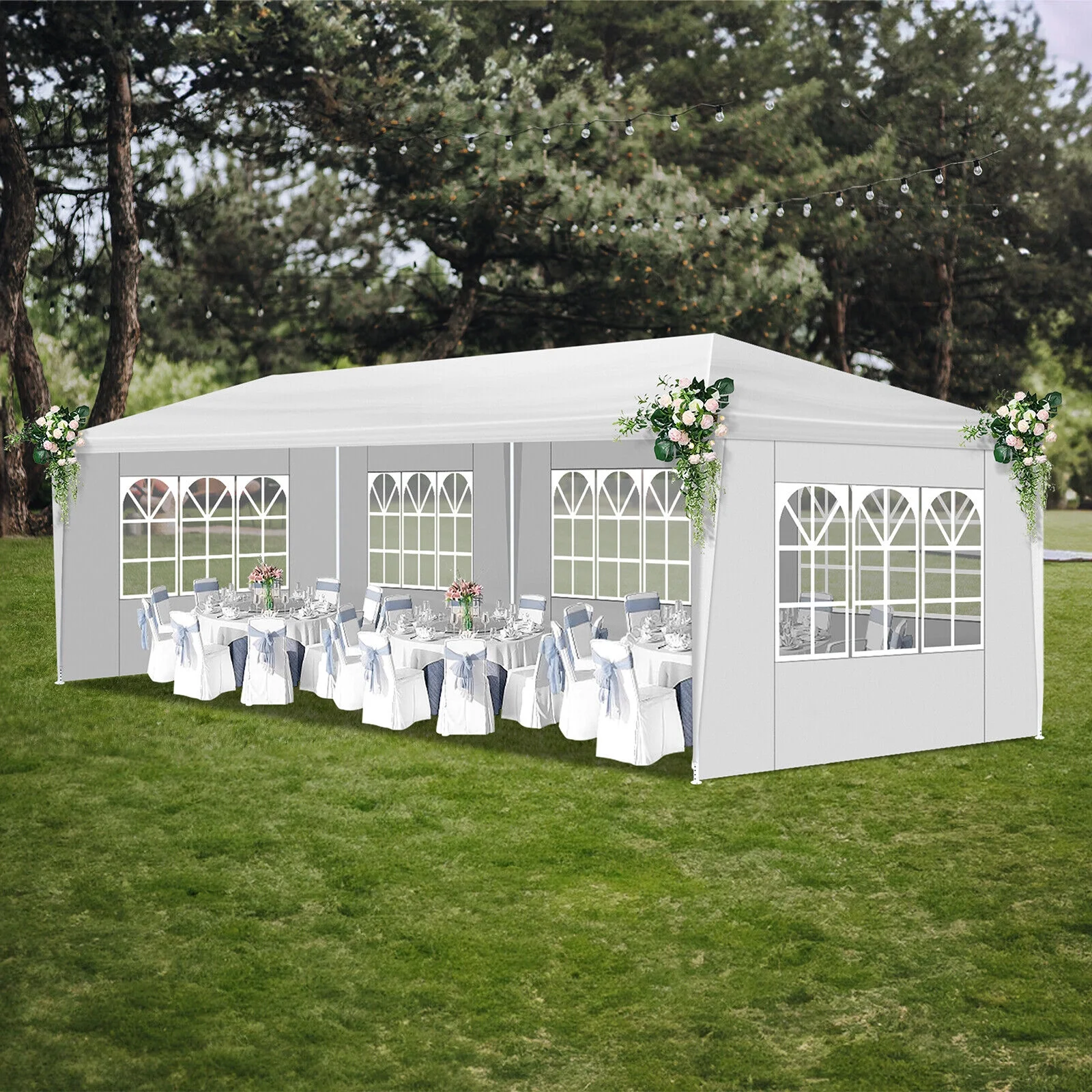 Veado 10'x30' Party Wedding Outdoor Patio Tent Canopy Heavy Duty Gazebo Pavilion - Image 10