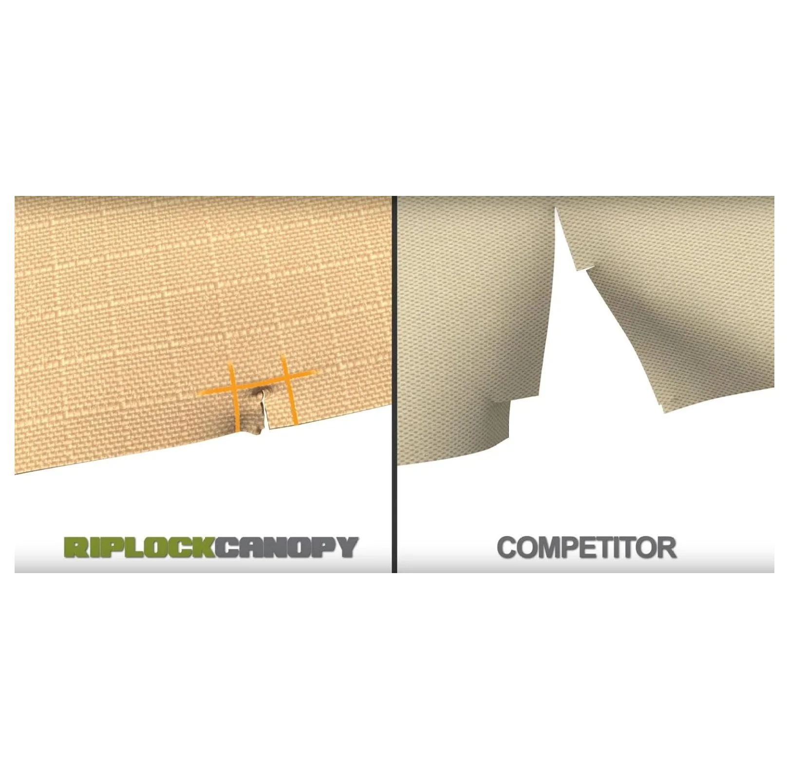 Madaga Gazebo Replacement Canopy - RipLock 350 Nutmeg - 10x10 - Outdoor Patio Cover - Water Resistant - L-GZ136PST - Image 5