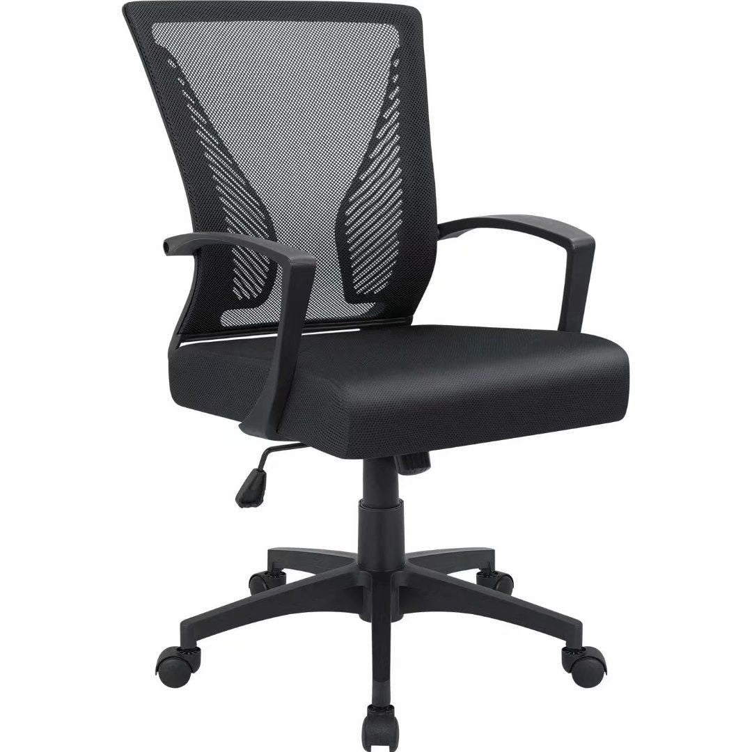 Ergonomic Mesh Office Chair with Lumbar Support, Breathable Computer Desk Chair - Image 3