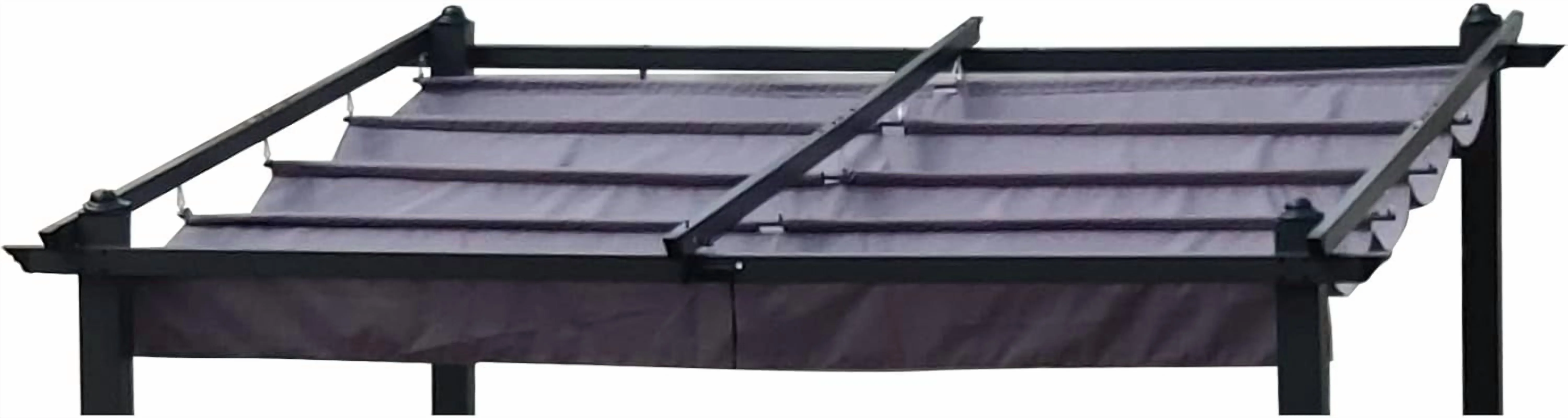 Outdoor Patio Pergola Replacement Canopy Top Cover Gazebo Replacement Shade Cover (Gray-for 13x10 Ft Pergola Frame) - Image 12