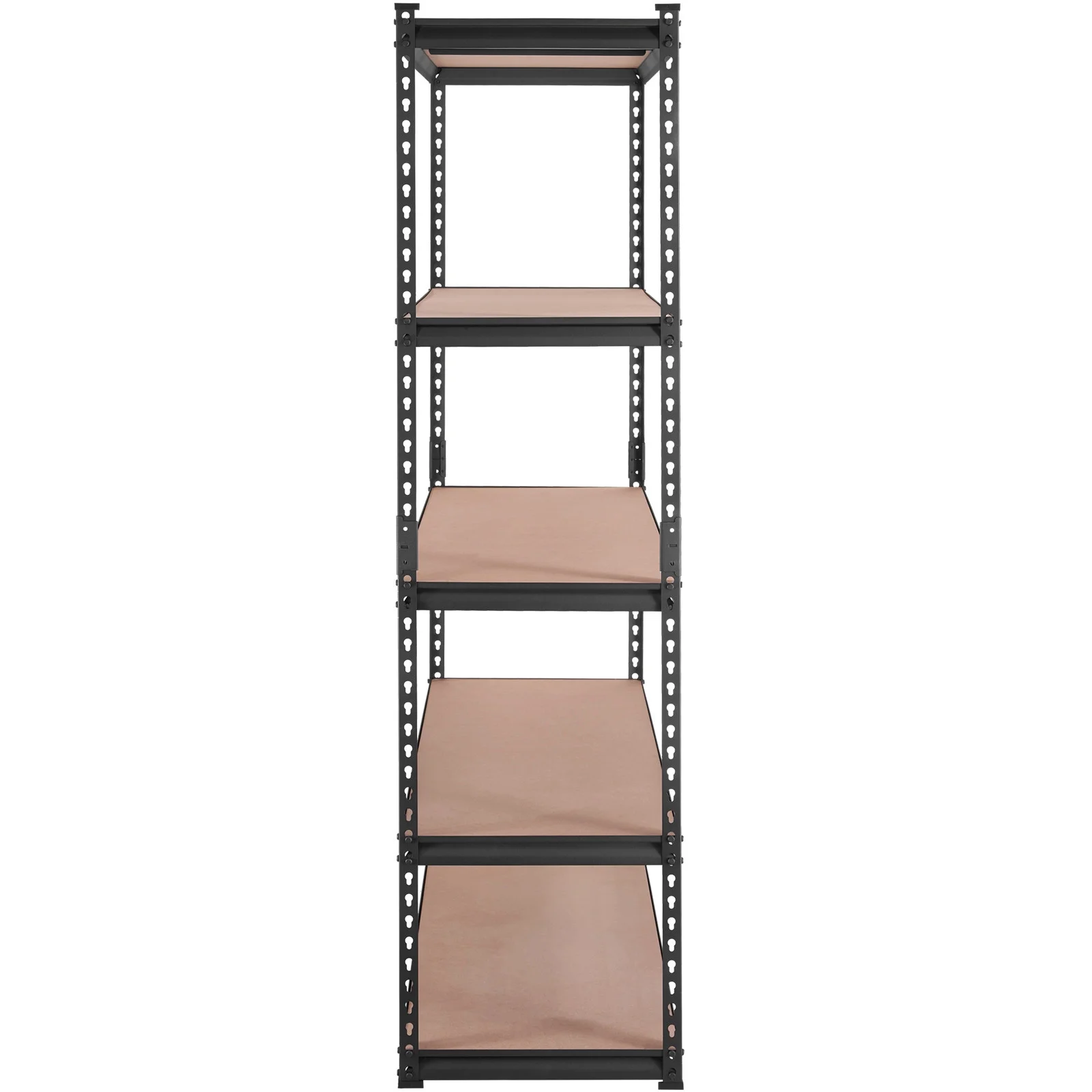 BHUIK 5-Tier Heavy Duty Garage Storage Shelving Unit, 48"W x 18"D x 72"H Adjustable Metal Rack, 2000 lbs Capacity, Industrial Black Steel Shelves for Basement, Kitchen, Utility or Laundry Room - Image 11