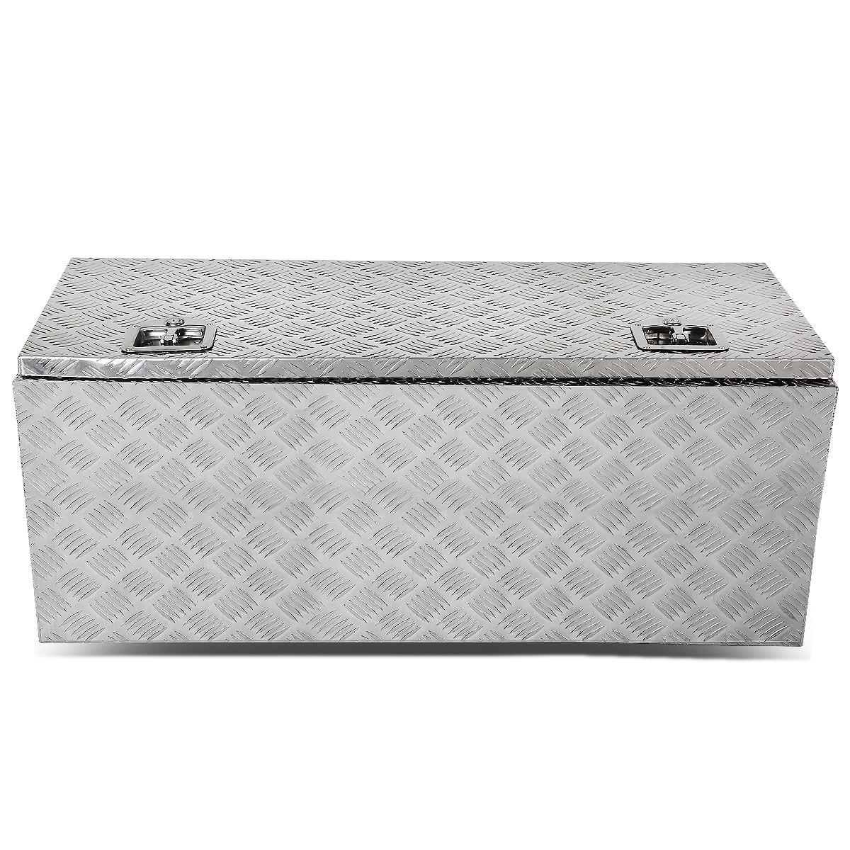 DNA Motoring 42"x18"x16" Aluminum Pickup Truck Bed Trailer Storage Tool Box w/Key Lock