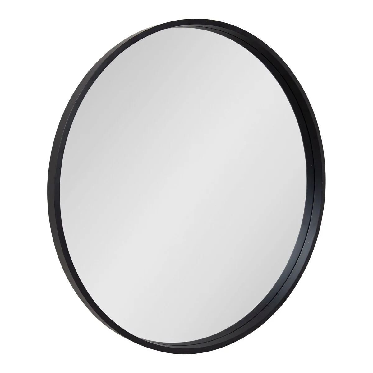 Round Wood Accent Wall Mirror, Modern Decorative Wooden Frame Mirror for Living Room, Bedroom and Entryway - Image 20