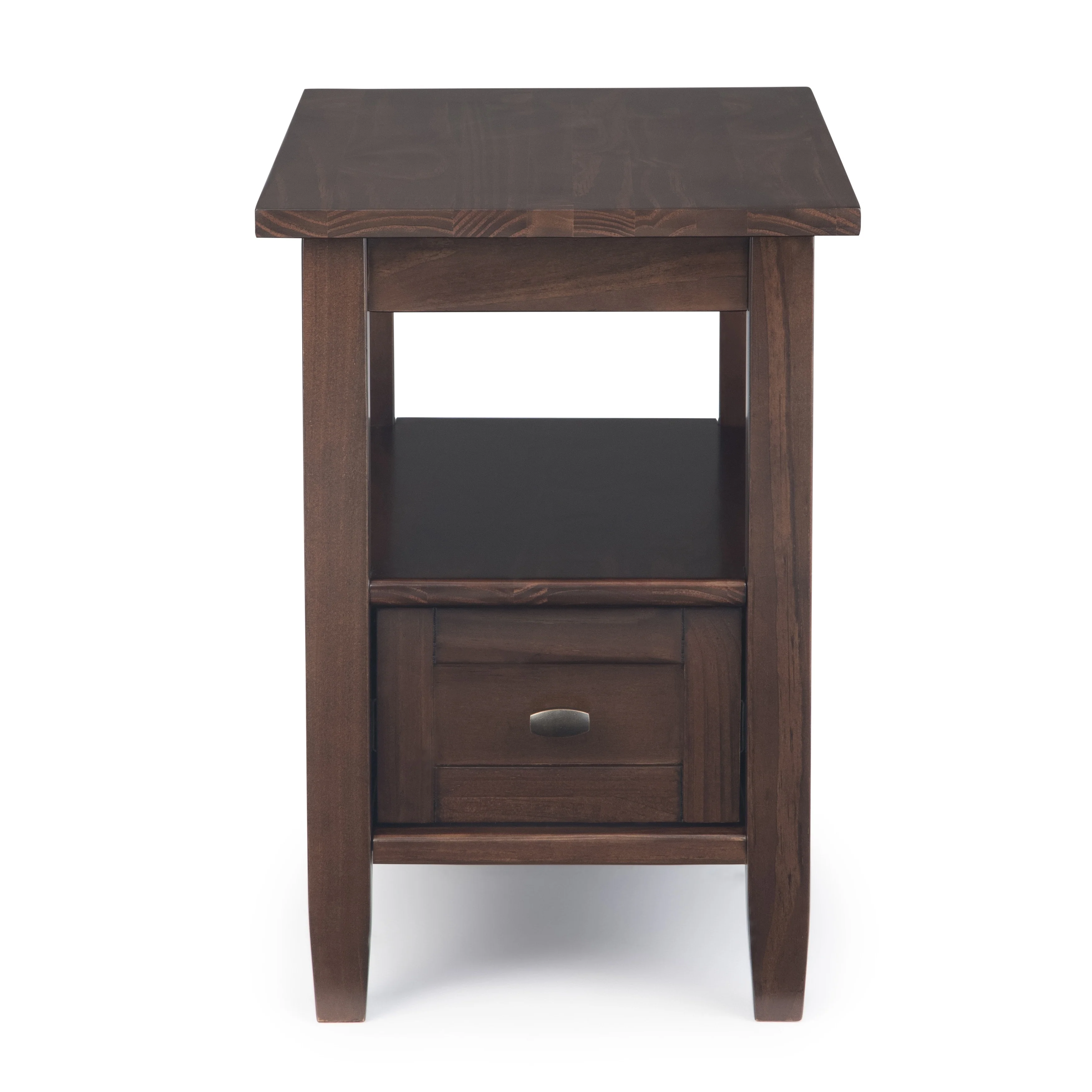 14" Wide Solid Wood Narrow Side Table, Rectangle Transitional Style Accent Table - Image 39