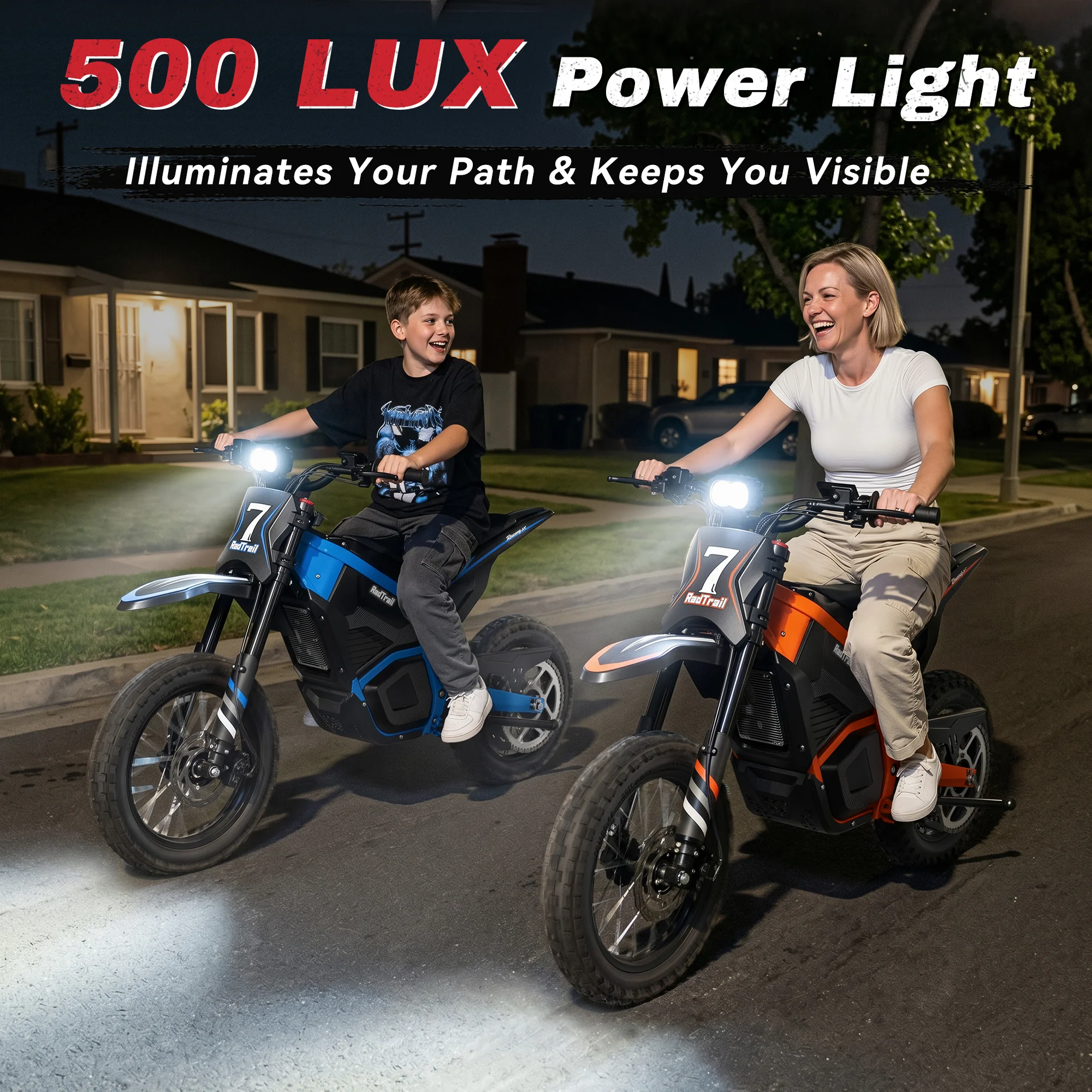 48V 2000W Peak Class Electric Dirt Bike Ages 13+ - Image 11