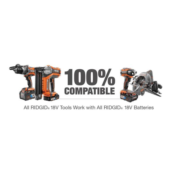 18-Volt Cordless Brushless 1 in. SDS-Plus Rotary Hammer (Tool Only) R86711B - Image 8