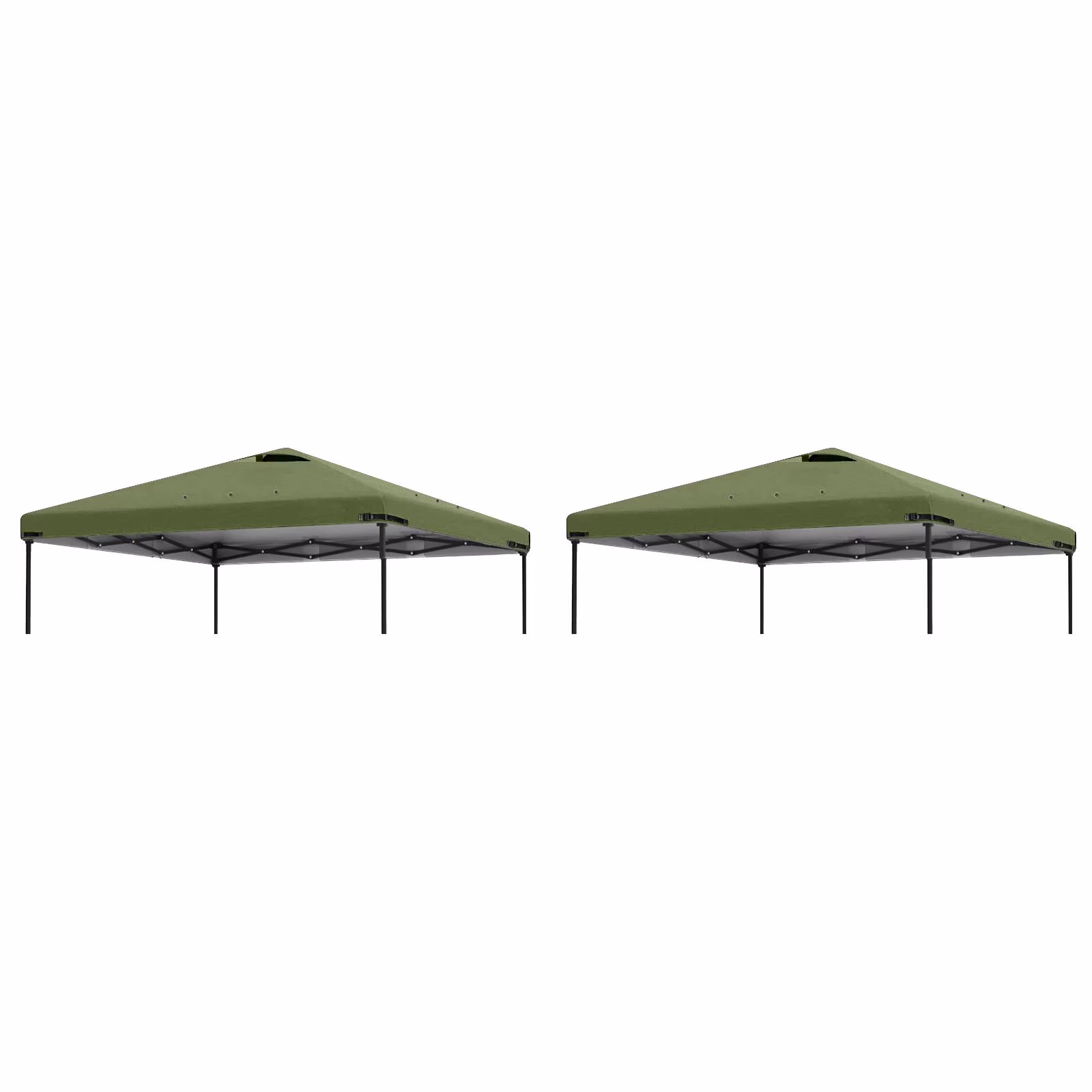 Home Decor 2Pcs 10X10Ft Replacement Cover Tier Gazebo Roof Sunshade Outdoor Cover Sunshade Patio Pavilion Protective Cover - Image 7