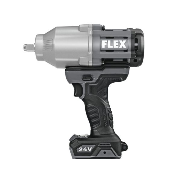 24V Brushless 1/2" Cordless Impact Wrench – Variable Speed, Tool Only - Image 2