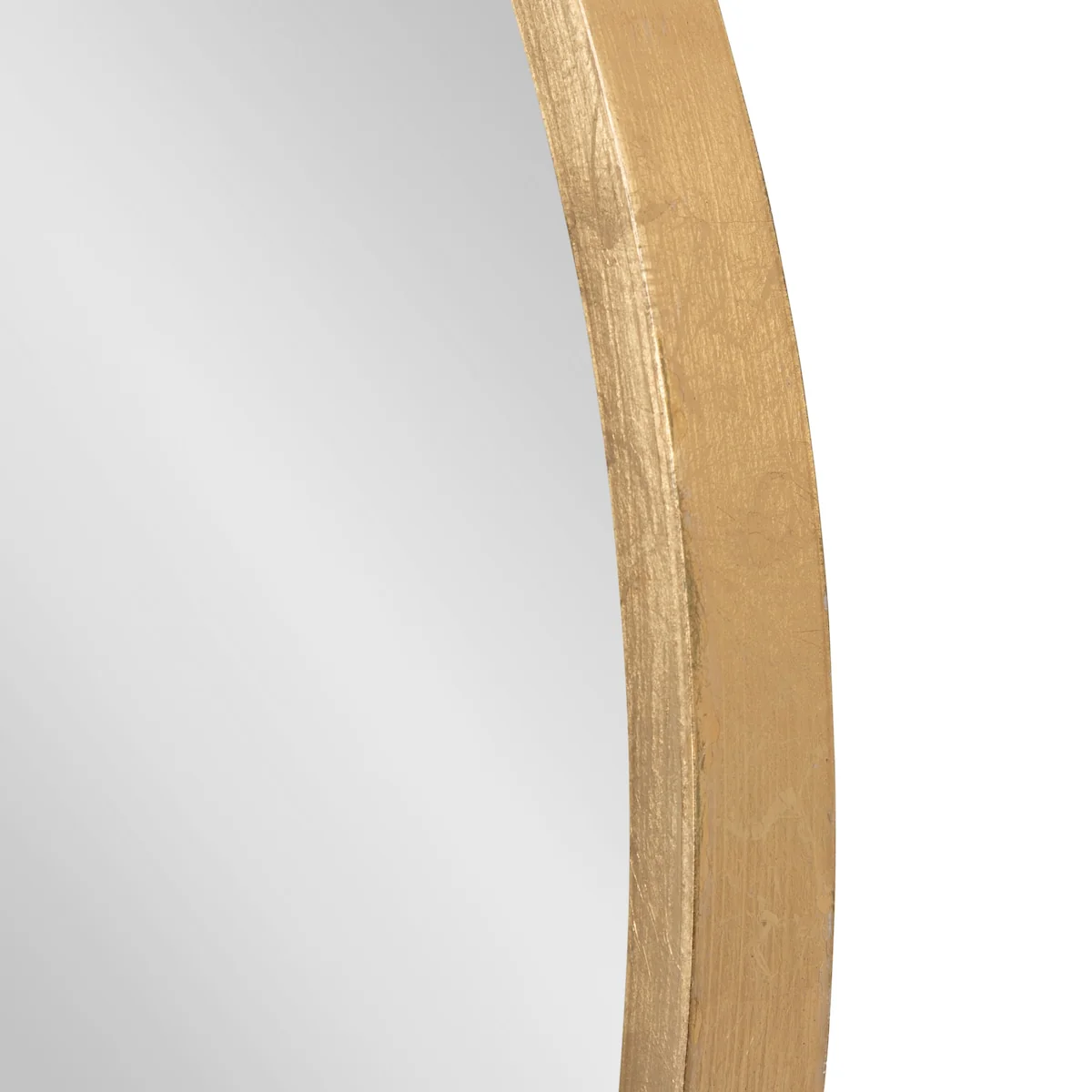 Round Wood Accent Wall Mirror, Modern Decorative Wooden Frame Mirror for Living Room, Bedroom and Entryway - Image 74