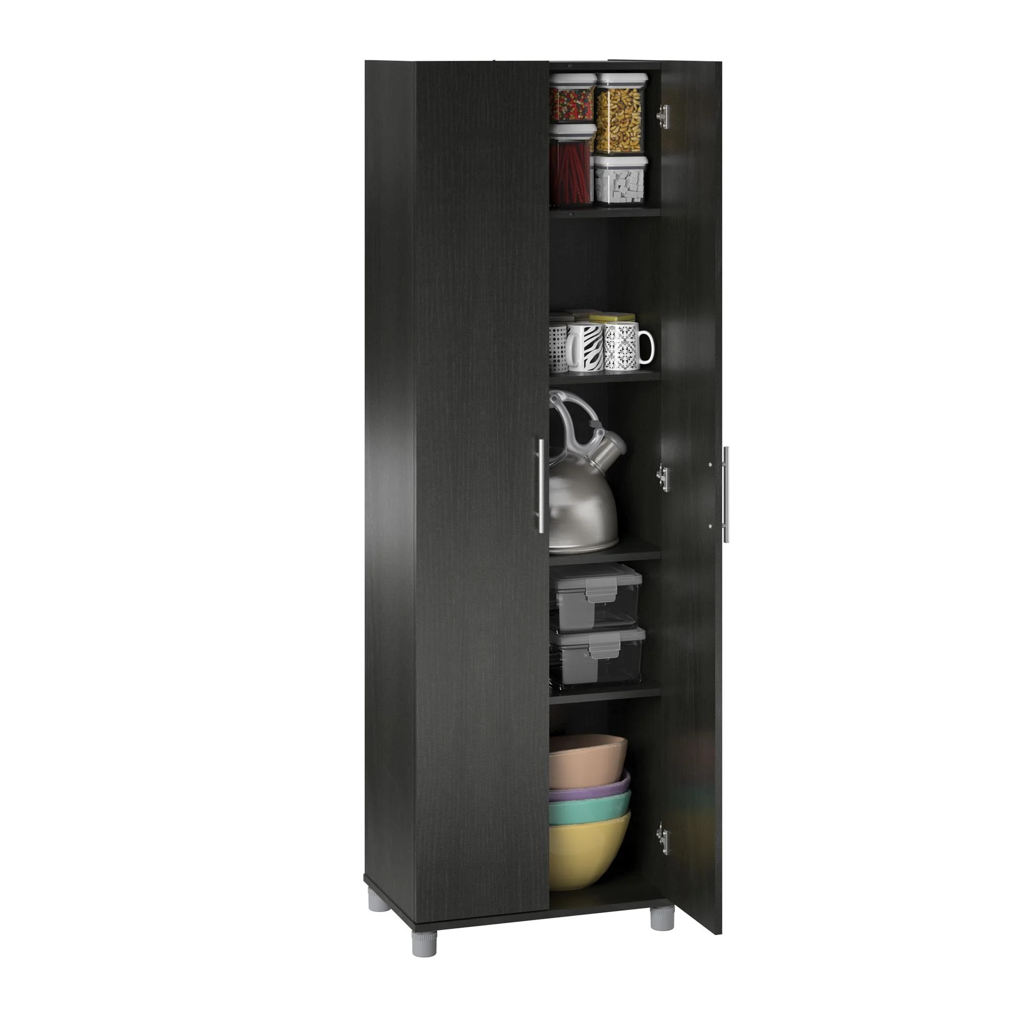 Camberly 24" Utility Storage Cabinet, Ivory Oak - Image 19