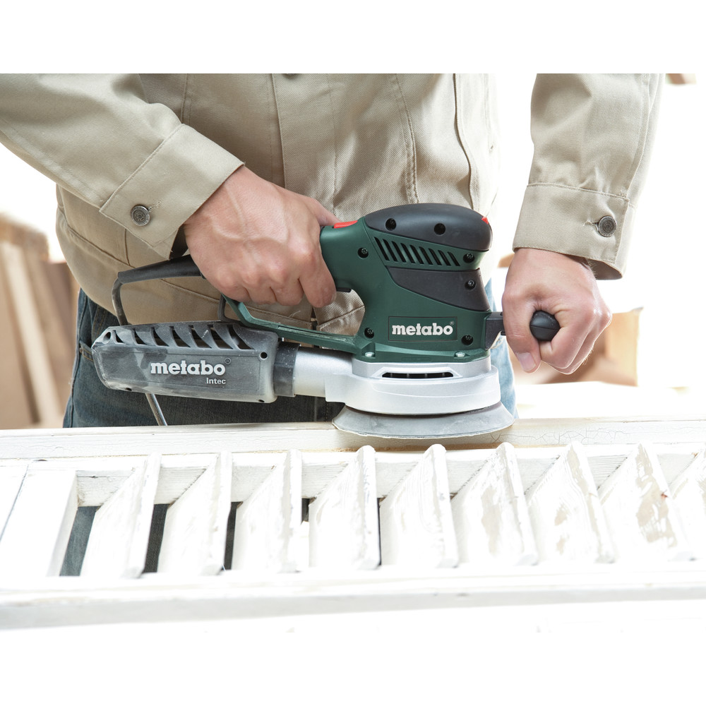 Metabo 6-Inch Variable Speed Dual Random Orbit Disc Sander - 8,400-22,000 Rpm - 3.4 Amp With Turbo Boost, Integrated Dust Collection - Image 8