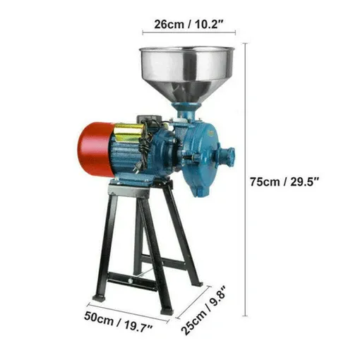 3000W Commercial Electric Corn Wheat Grain Mill Grinder - Image 5