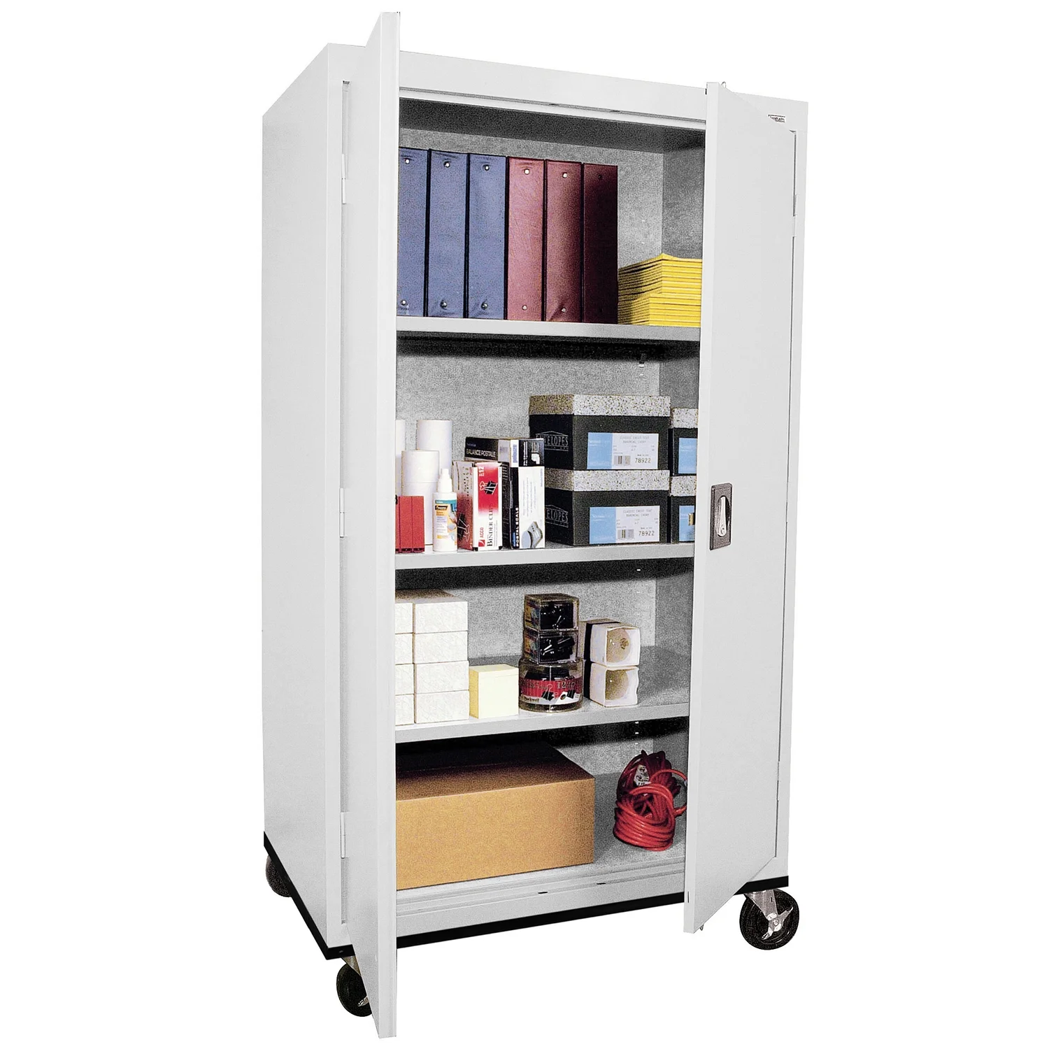 Sandusky Hotwells 20 Gauge Steel Single Storage Cabinet ( 72'' H x 36'' W x 24'' D) - Image 3
