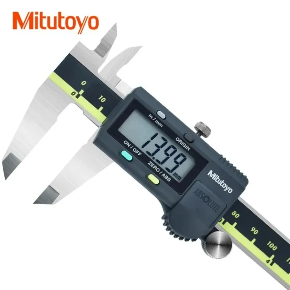 Mitutoyo 500-193-30 Advanced Onsite Sensor AOS Digital Caliper LCD Vernier Caliper Stainless Steel Measuring Tools 500 Series, 0" to 12"/0 to 300mm Measuring Range, 0.0005"/0.01mm Resolution, AOS - Image 3