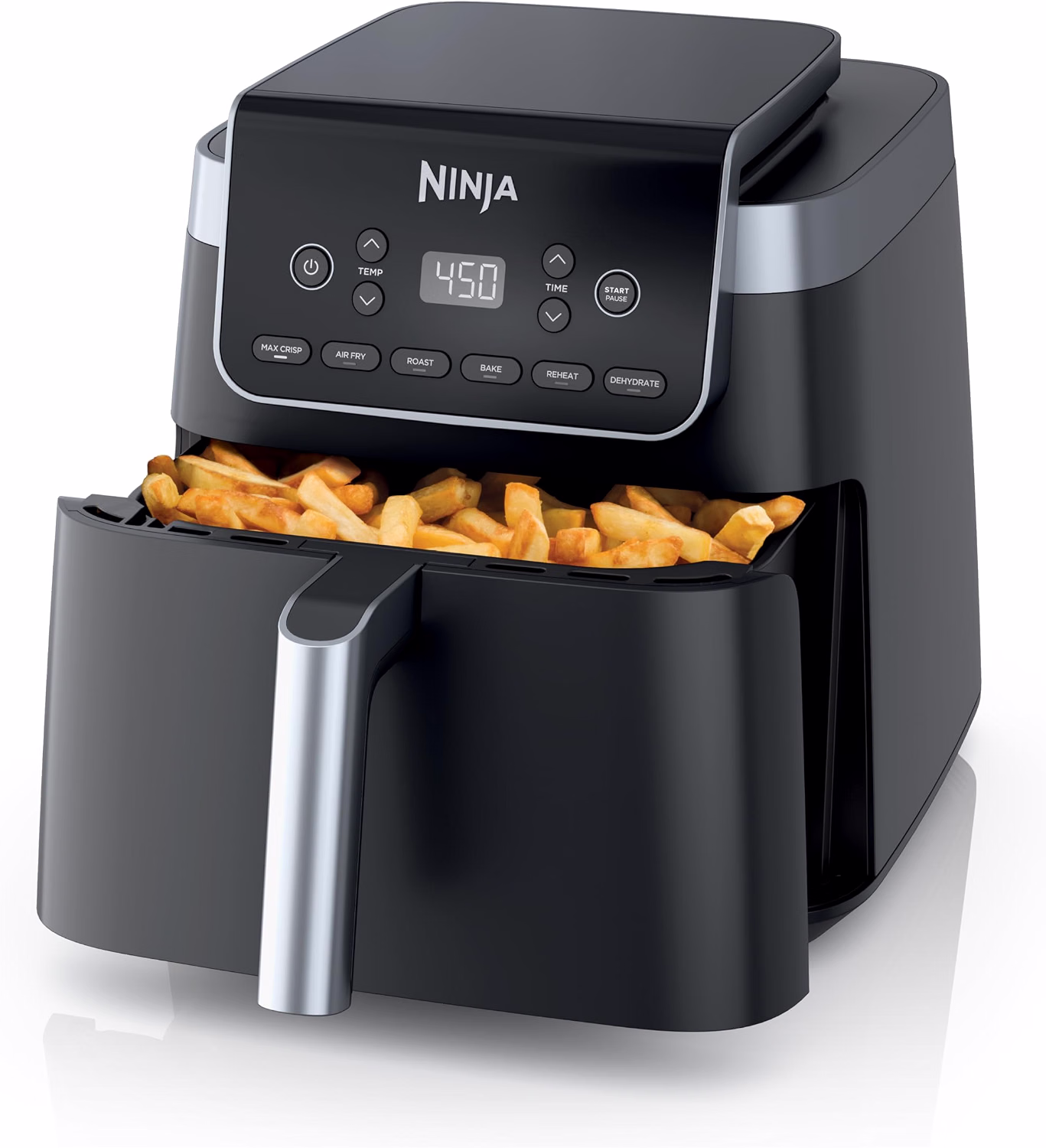Air Fryer XL with MaxCrisp, 6.5 Qt, 6-in-1, Grey, AF181 - Image 2