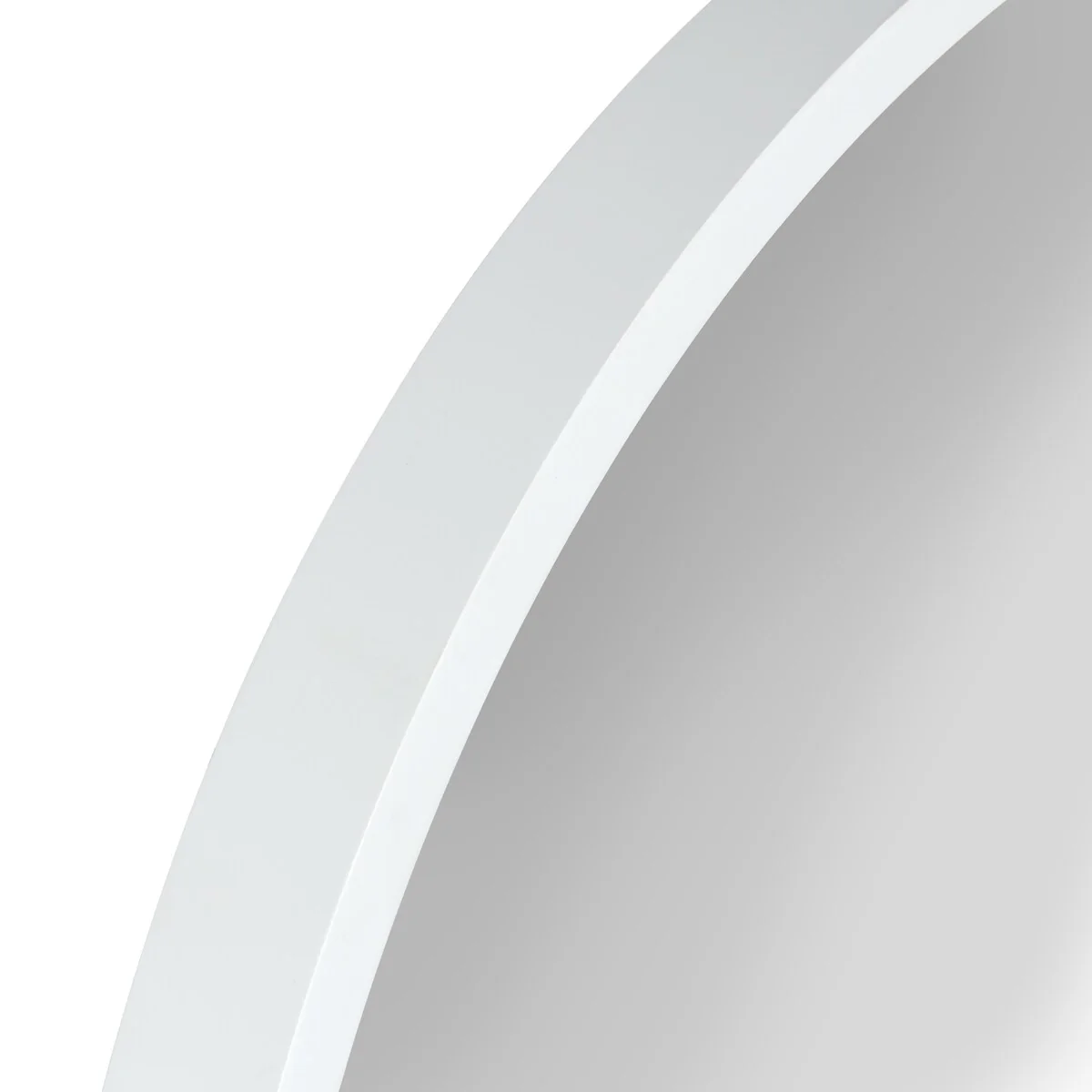 Round Wood Accent Wall Mirror, Modern Decorative Wooden Frame Mirror for Living Room, Bedroom and Entryway - Image 35