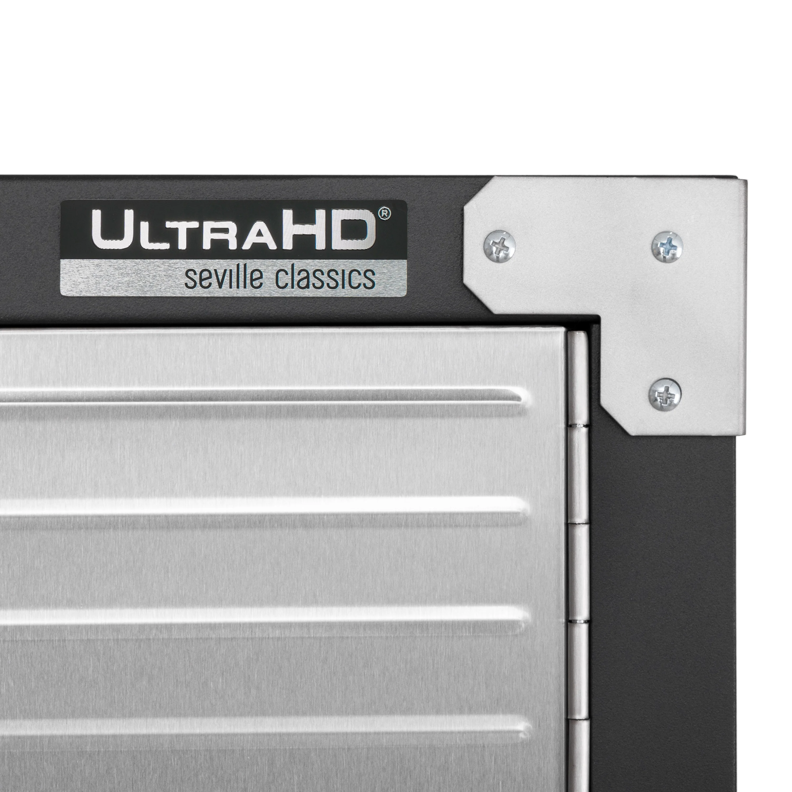 Seville Classics UltraHD? Heavy Steel Lockable Organizer Locker Storage Cabinet, 48" W x 24" D, Red - Image 34