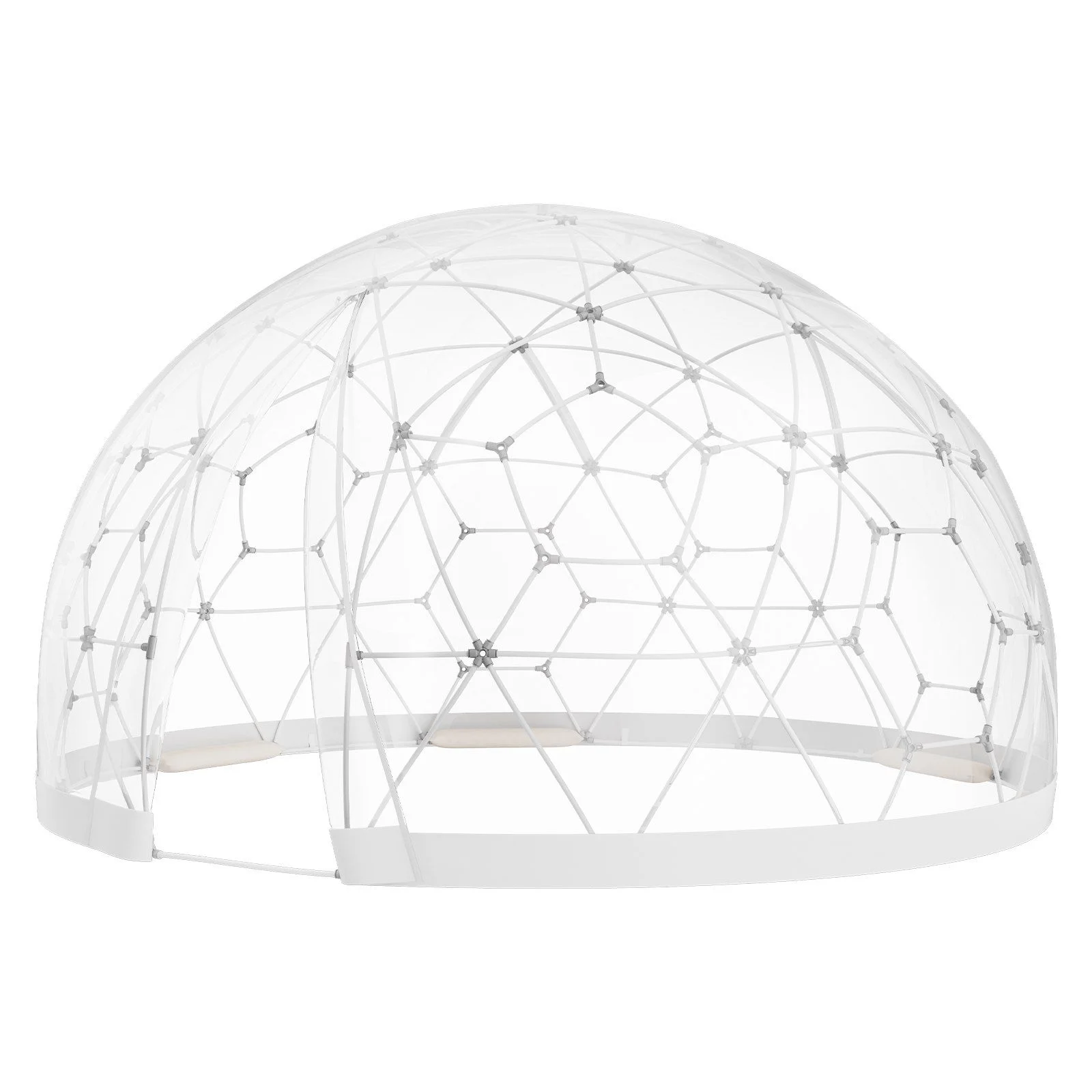 9.5FT Outdoor Bubble Tent -C Transparent Dome Camping Shelter with Zip Door & Windows -C Waterproof Pop-Up Tent for Stargazing, Backyard, Patio & Glamping -C Portable Instant Setup - Image 9