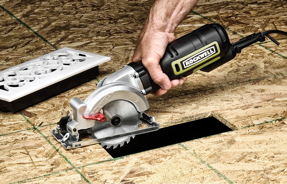 Rockwell RK3441K 4-1/2" 5 Amp Compact Corded Circular Saw Tool Kit, 3500 RPM - Image 8