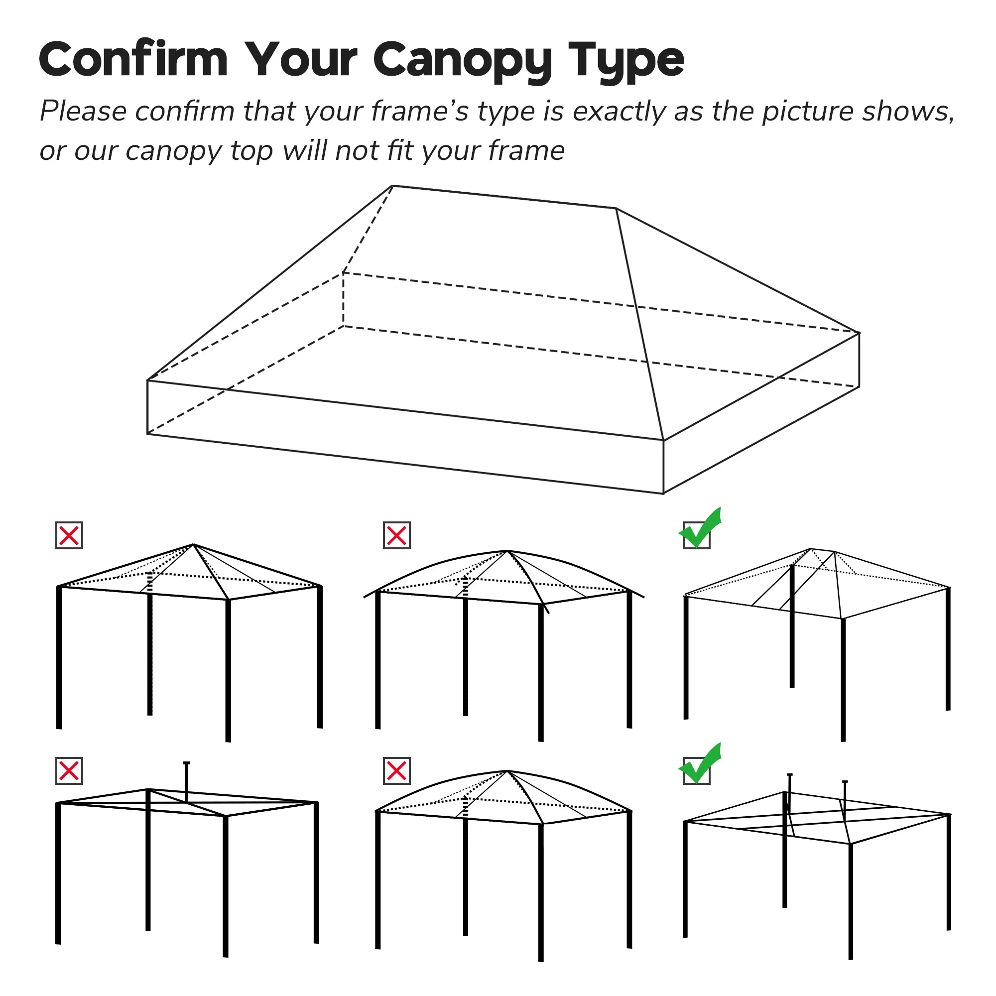 InstaHibit 10x20Ft Replacement Pop up Canopy Top Sunshade Cover Outdoor Patio - Image 68