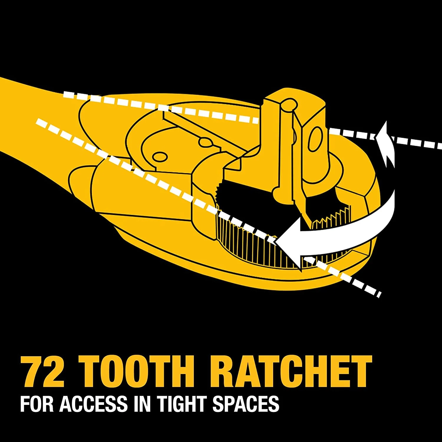 DEWALT Mechanics Tool Set, 1/4", 3/8", 1/2" Drive Tools and Combo Wrenches, 341 Piece (DWMT45341) - Image 9