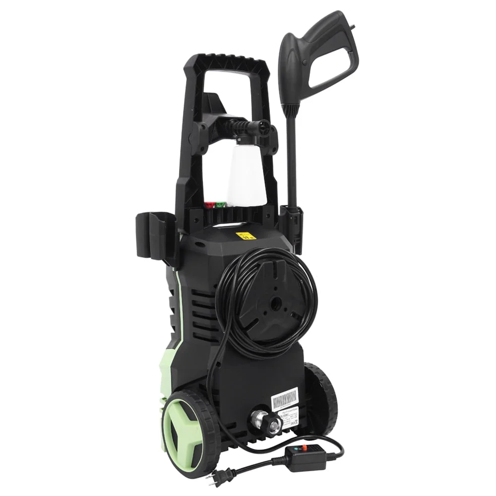 Heavy Duty 2200PSI (Max 3000PSI) Electric High Pressure Washer 1800W 1.7GPM Jet Sprayer, Professional Power Washer Cleaner Machine, w/ Hose Nozzle Gun, Great for Cleaning Cars Trucks - Image 2