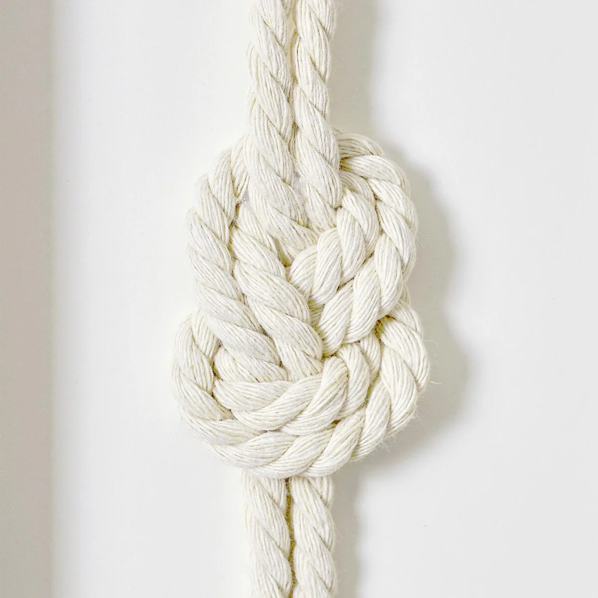 3-Piece Framed Nautical Knots Wall Decor Set, Natural Finish Coastal Wall Art - Image 8