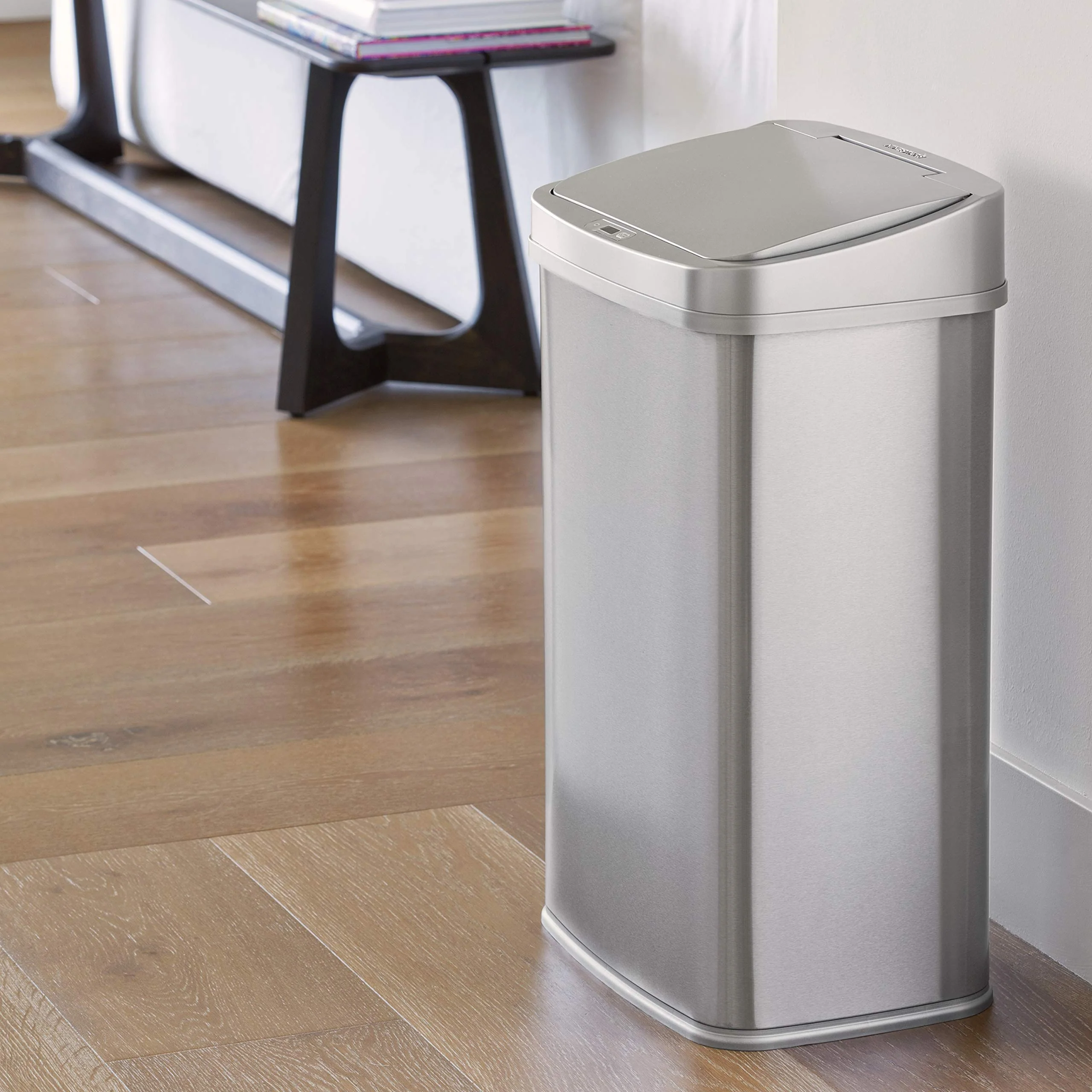 13 Gallon Touchless Motion Sensor Trash Can, Automatic Hands-Free Kitchen Garbage Bin with Sensor Lid - Image 8
