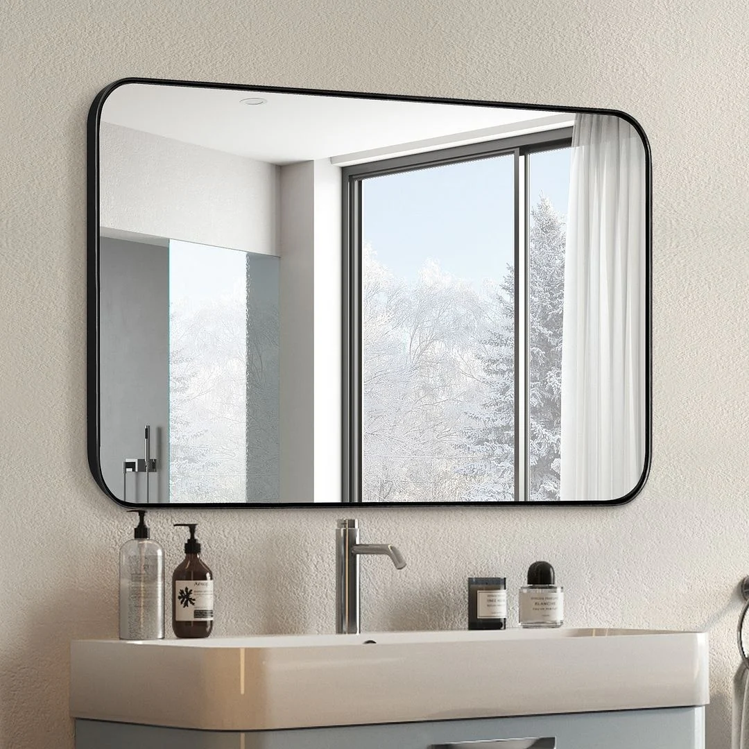 Metal Venetian Wall Mounted Mirror, Decorative Vintage Style Hanging Mirror for Living Room, Bedroom and Entryway - Image 19