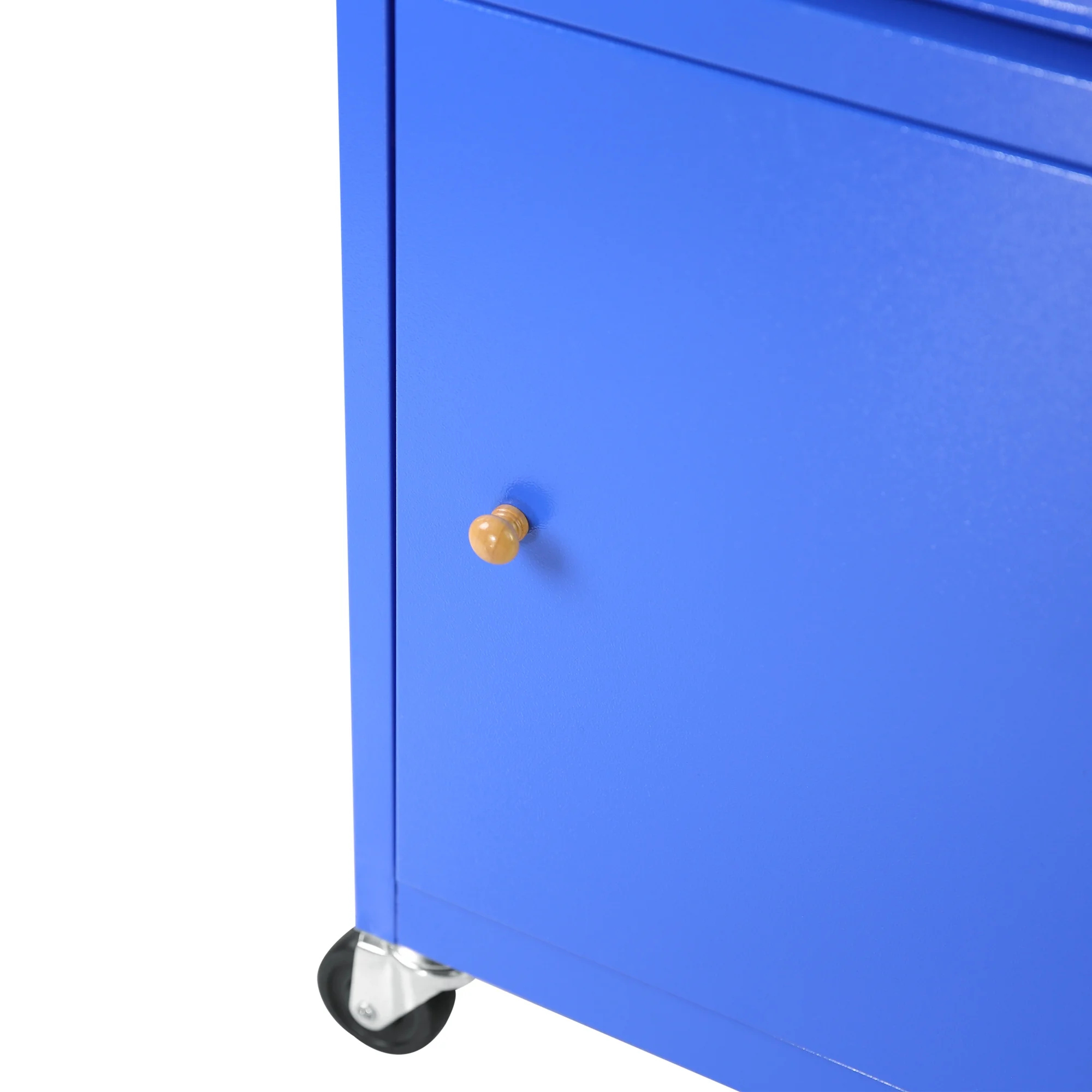 DUOSONG 5-Drawer Rolling Tool Chest, High Capacity Tool Storage Cabinet W/Lockable Wheels, Adjustable Shelf & Anti-Slip Liner, Detachable Tool Box Organizer, Rolling Tool Cabinet Blue Steel Tools & - Image 11