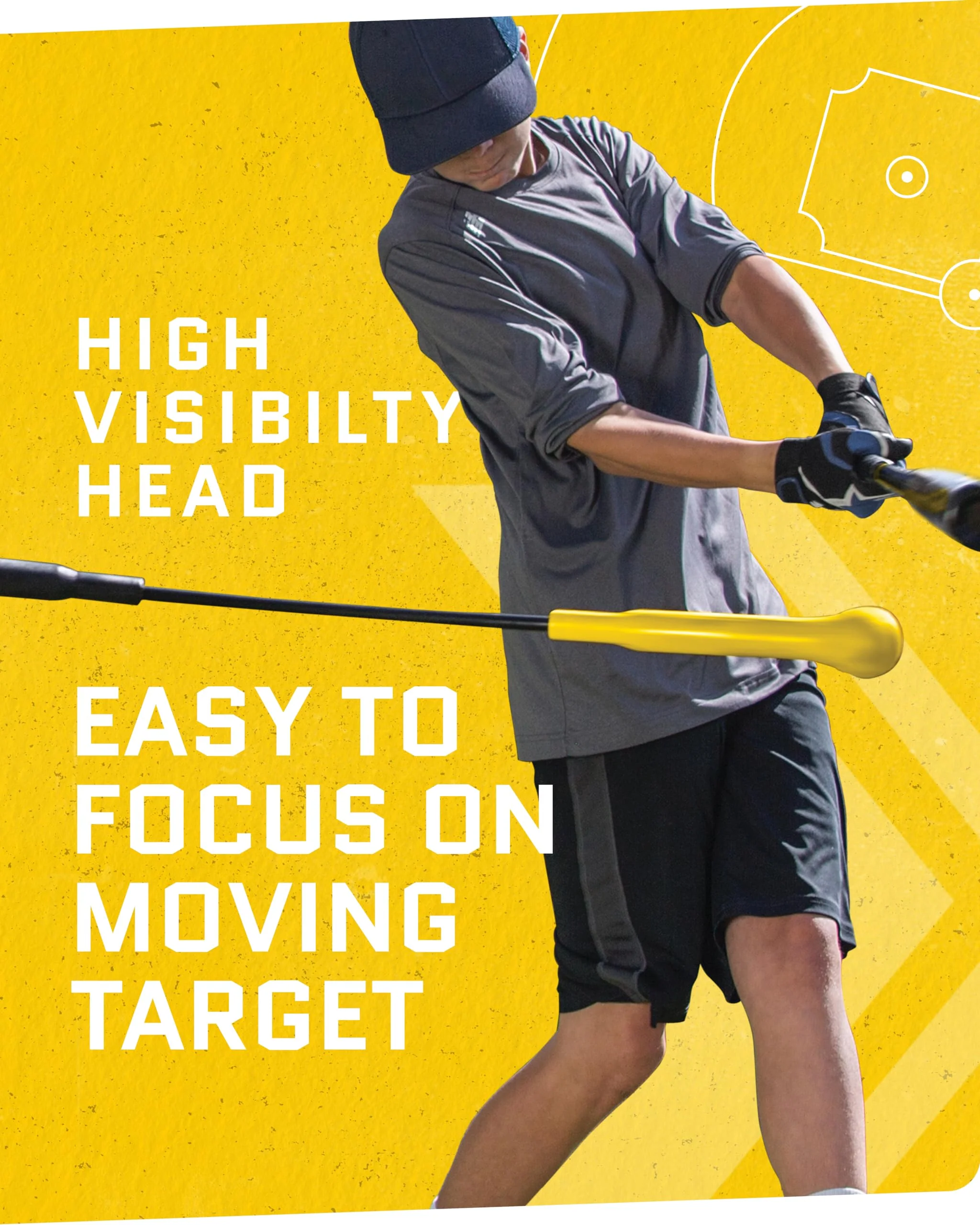 Adjustable Height Baseball Swing Trainer, Batting Practice Training Equipment for Hitting and Swing Skills - Image 4