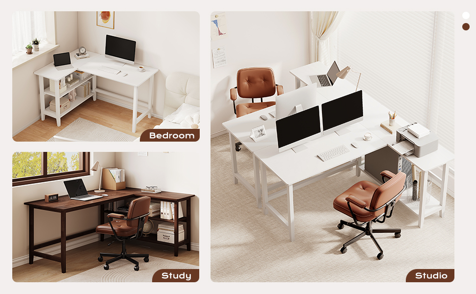 Multi-purpose corner table