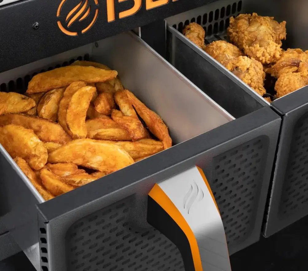 Clearance Sale 2-Burner 28" Griddle with Electric Air Fryer and Hood - Image 4