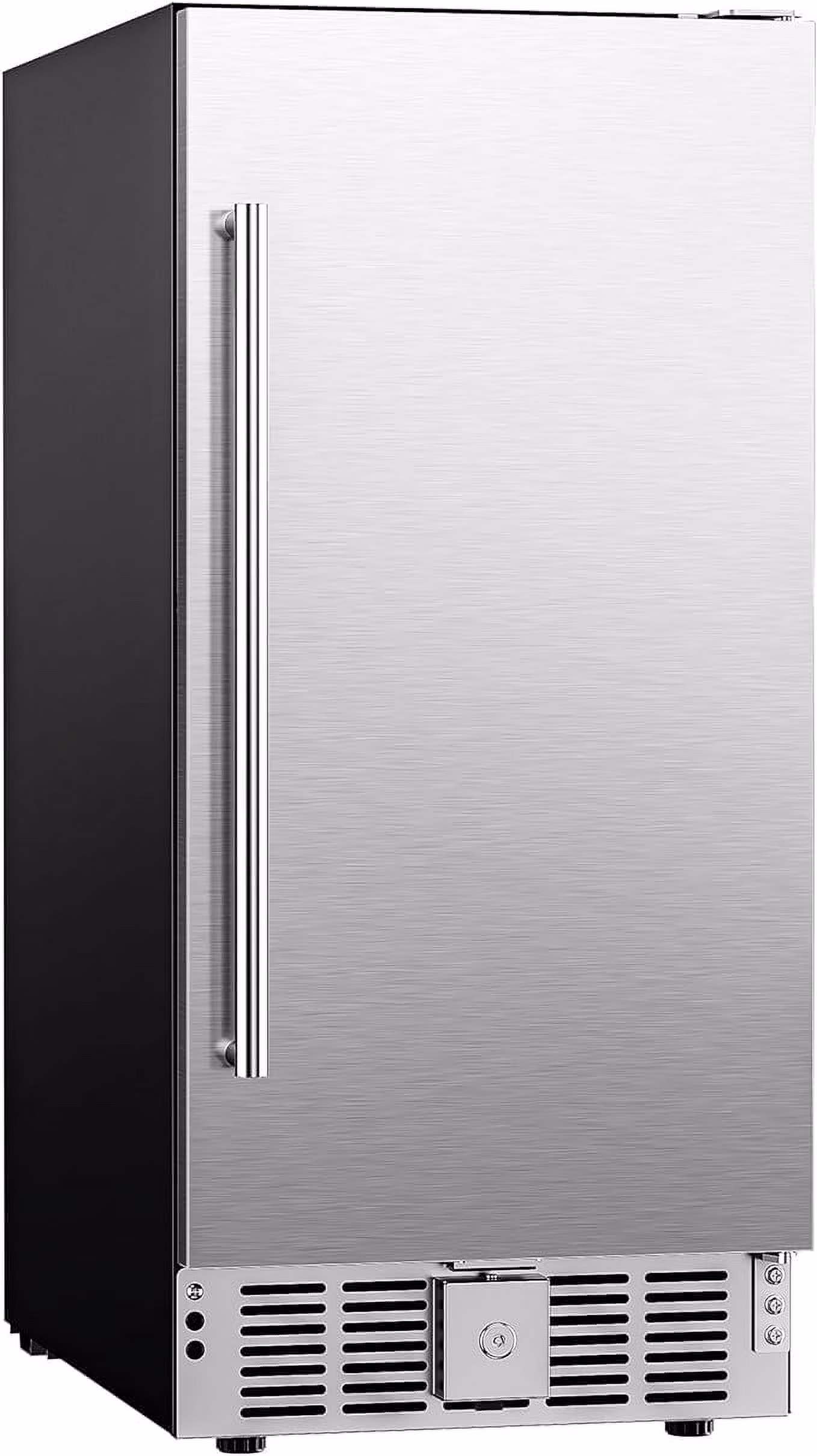 QAUSOU 24 Inch Under Counter Double Drawer Fridge, Weather Proof Stainless Steel Outdoor Beverage Refrigerator for Patio - Image 3