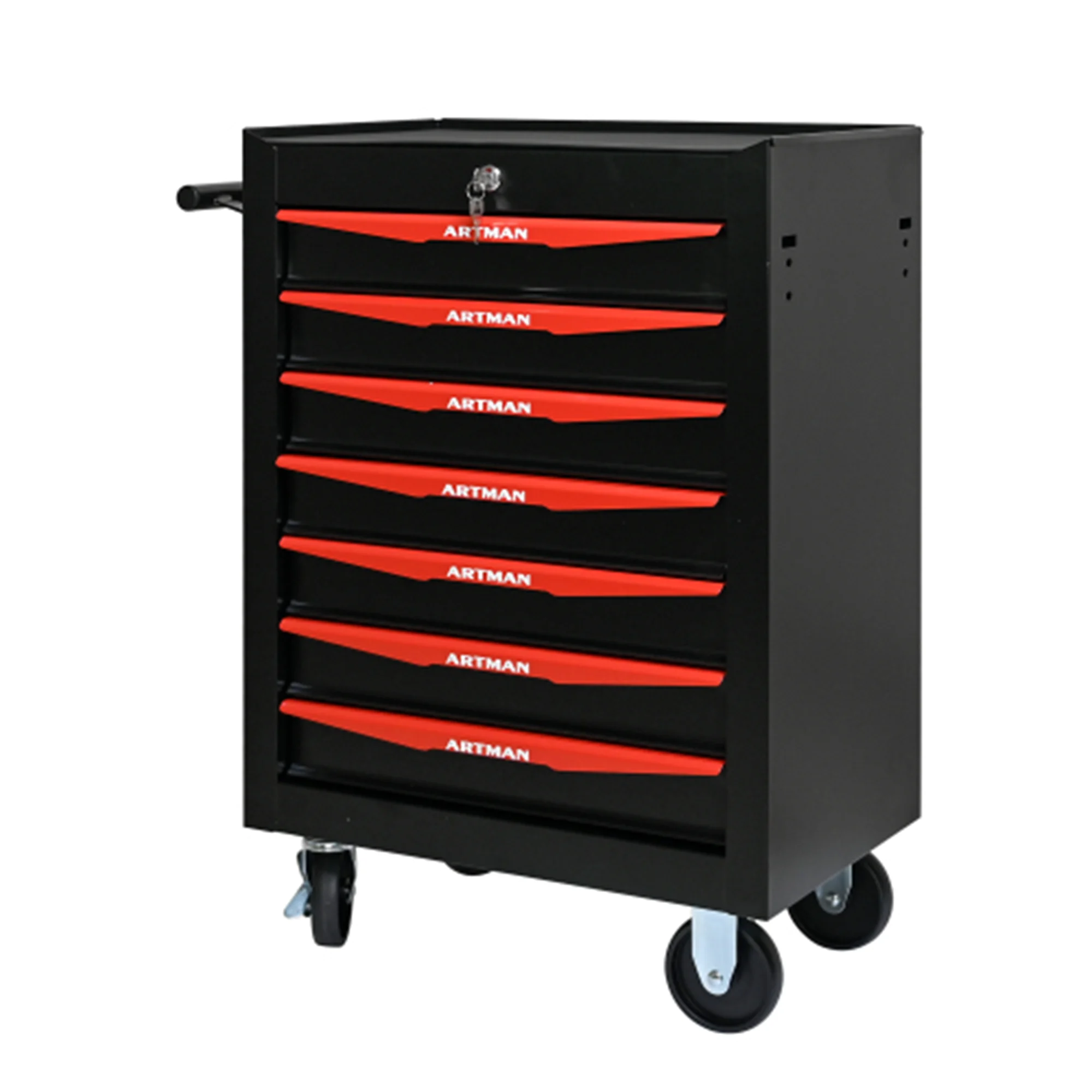 ARTMAN 20" 5-Drawer Rolling Metal Tool Chest Cabinet,Steel Tool Storage Box Organizer for Garage Workshop Warehouse - Image 32