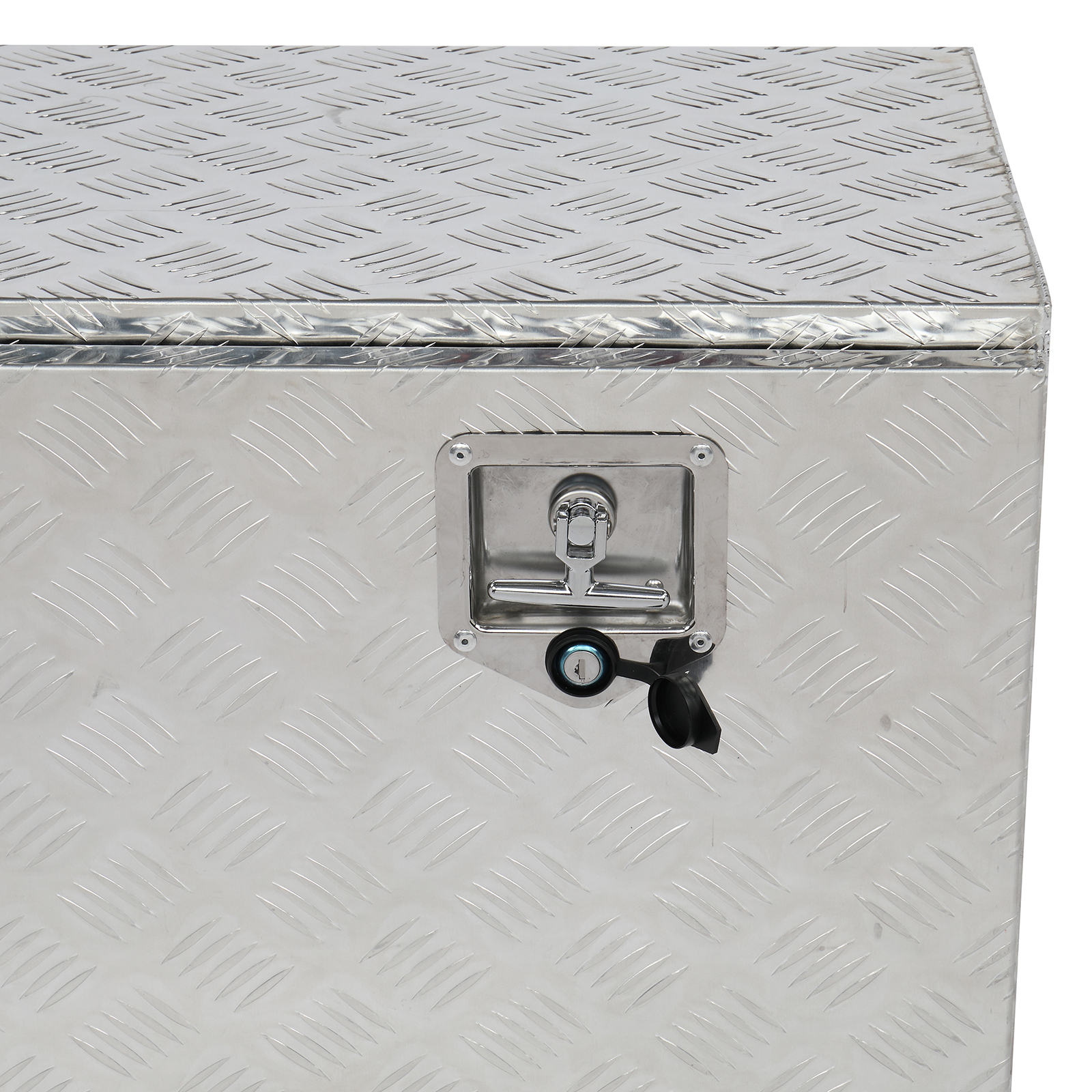 GZXS 36" Aluminum Storage Box Truck Underbody Toolbox Trailer RV Tool Heavy Duty Aluminum Tool RV ATV Trailer Storage Boxes W/Locks Keys Silver (36" x 18" x 17") - Image 26