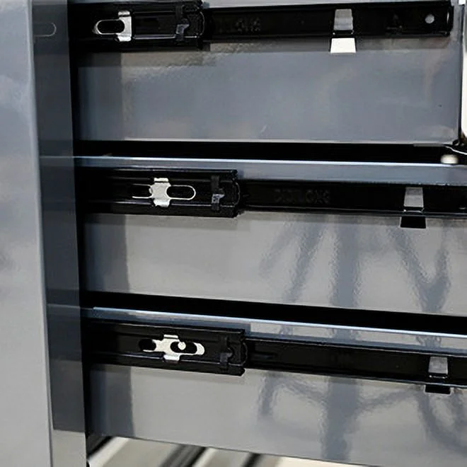 7-Drawer Metal Rolling Tool Chest with Wheels, Tool Storage Cabinet with Locking System, Toolbox with Wheels for Garage, Warehouse, Workshop, Repair Shop, Red - Image 22