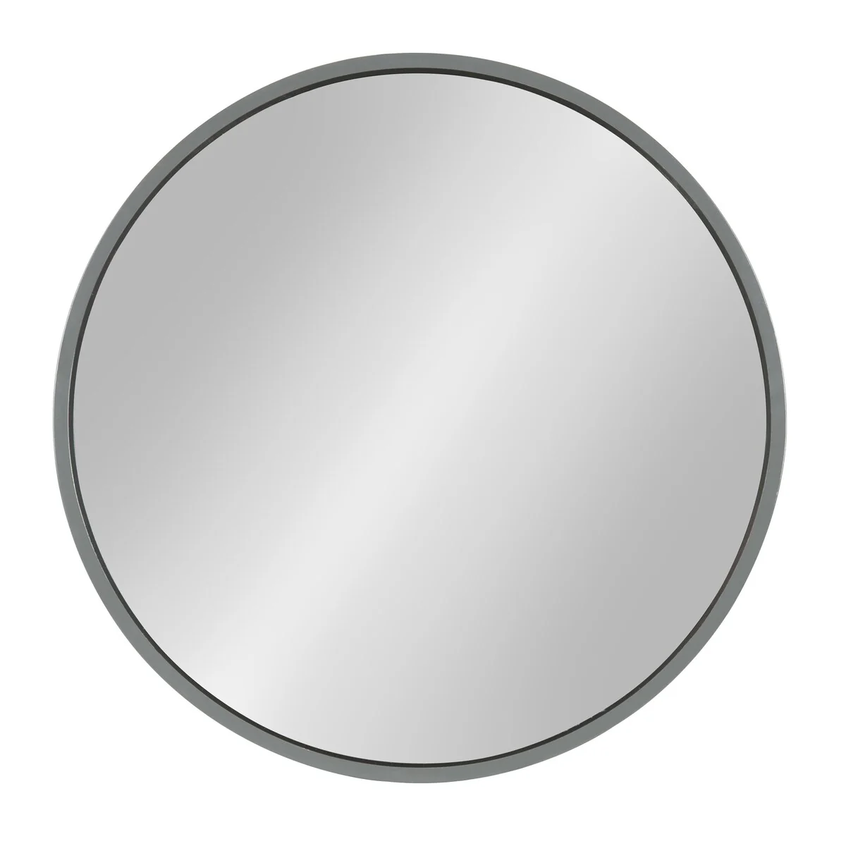 Round Wood Accent Wall Mirror, Modern Decorative Wooden Frame Mirror for Living Room, Bedroom and Entryway - Image 11