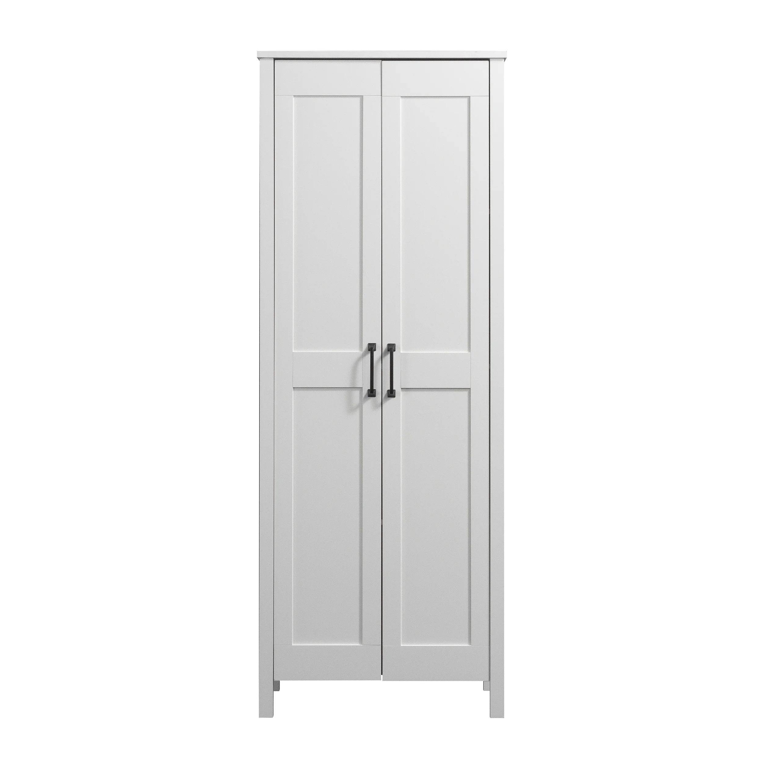 Sauder Two-Door Storage Cabinet, White Finish - Image 20