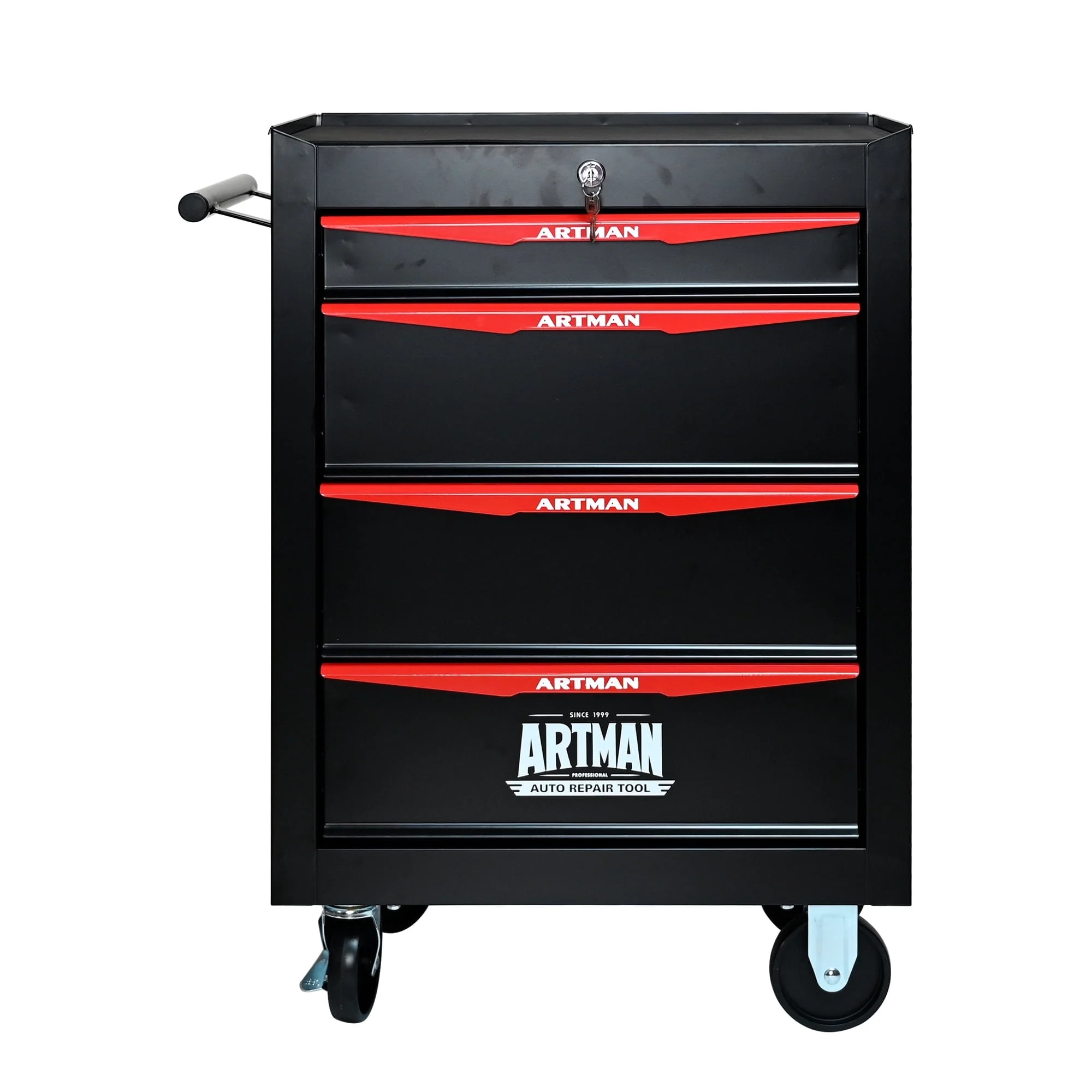 ARTMAN 20" 5-Drawer Rolling Metal Tool Chest Cabinet,Steel Tool Storage Box Organizer for Garage Workshop Warehouse - Image 15