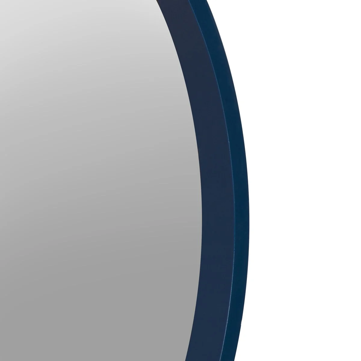 Round Wood Accent Wall Mirror, Modern Decorative Wooden Frame Mirror for Living Room, Bedroom and Entryway - Image 21